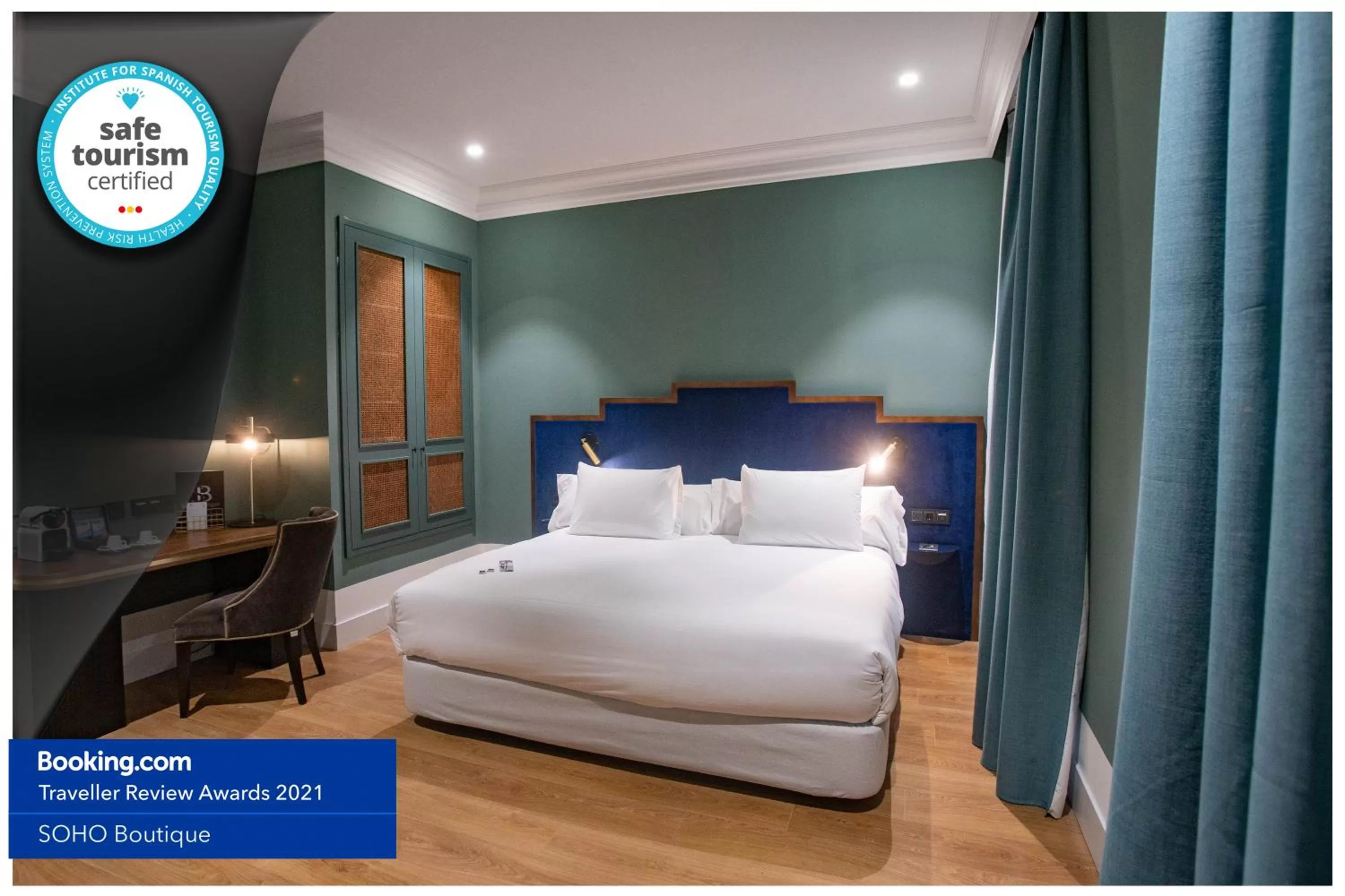 Bedroom, Bed in Soho Boutique Congreso