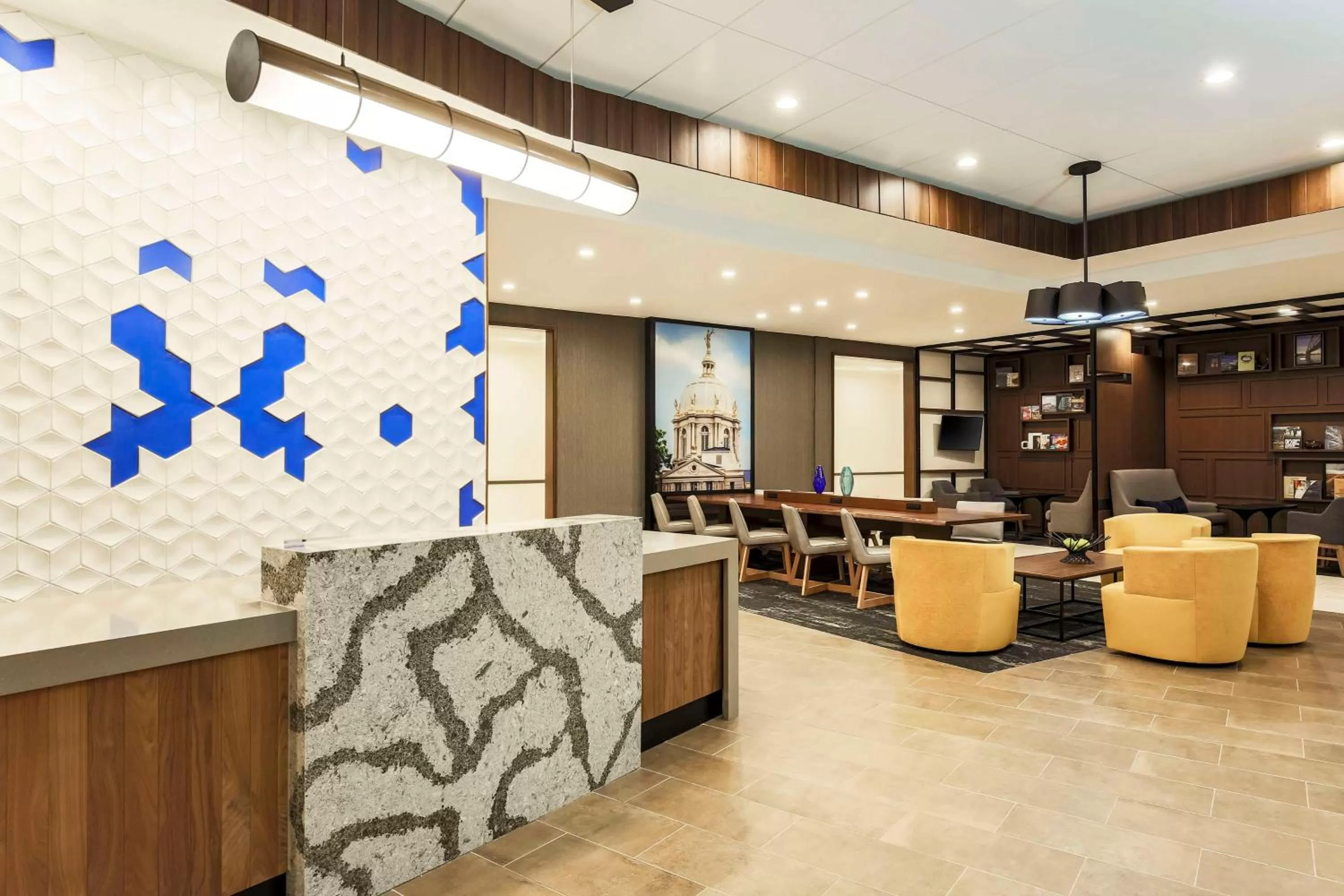 Lobby or reception in Hyatt Place Waco - South