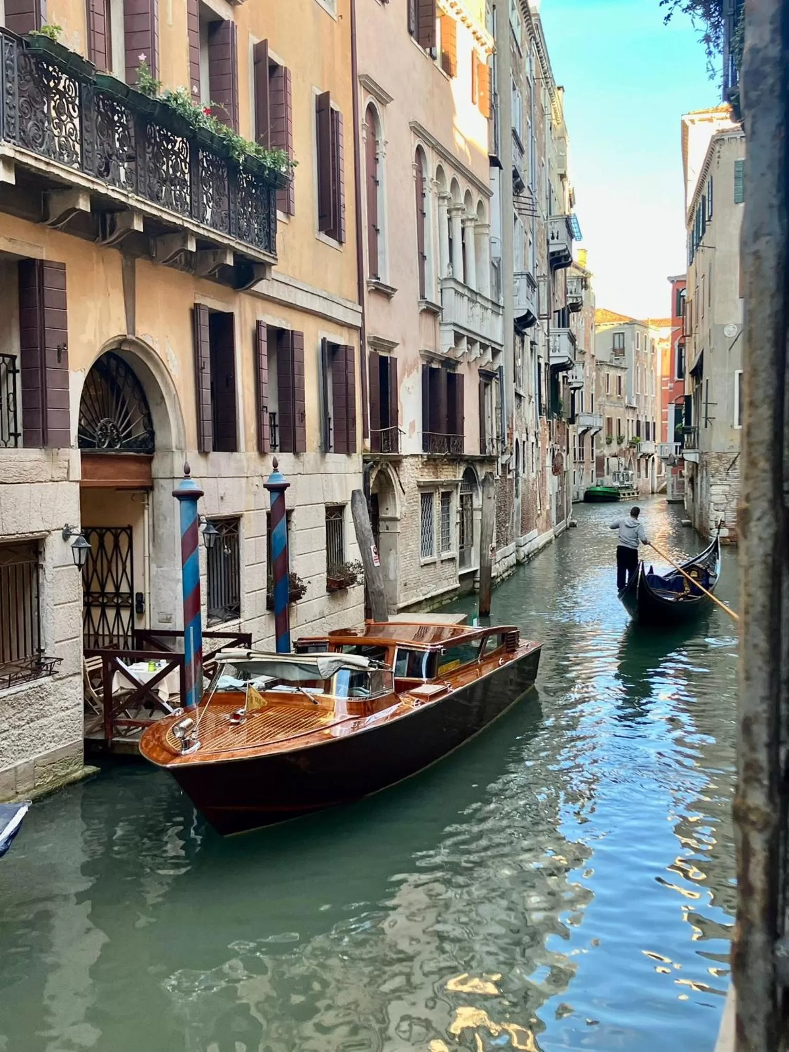 Bird's eye view in Hotel Becher