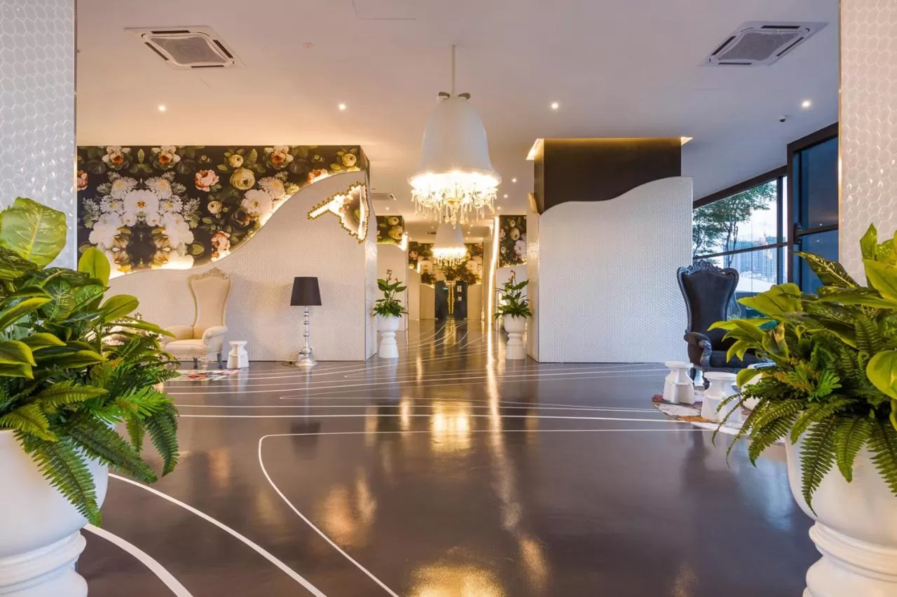 Seating area in Arte Mont Kiara Hotel Suite