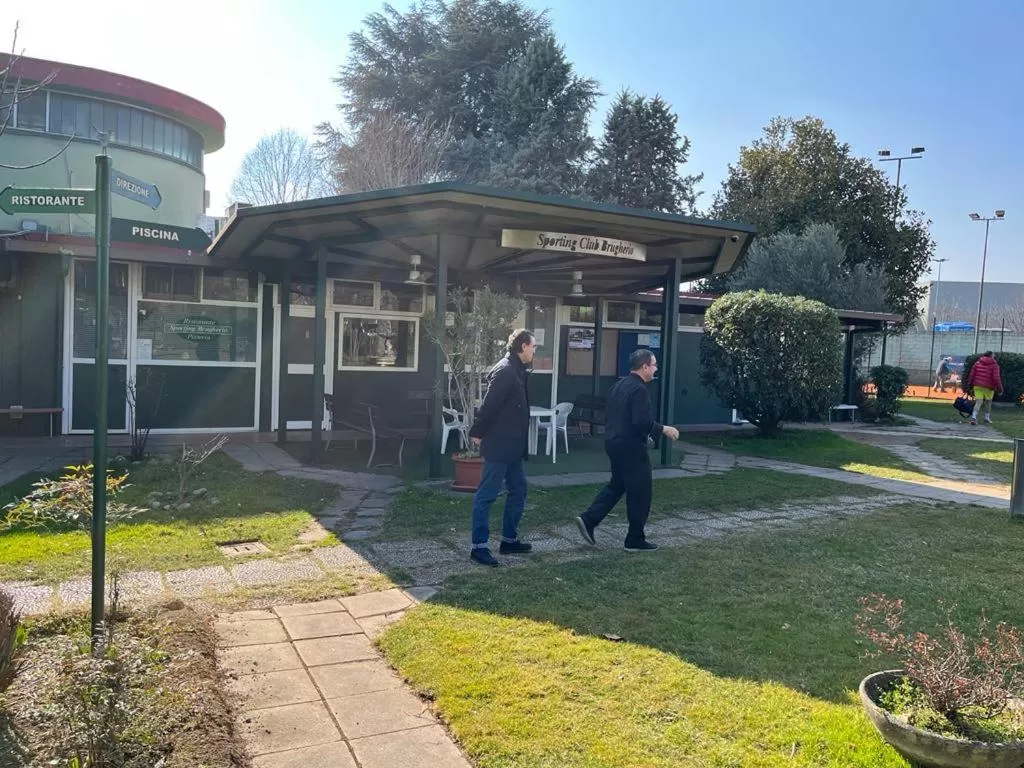 Garden in Hotel Sporting Brugherio