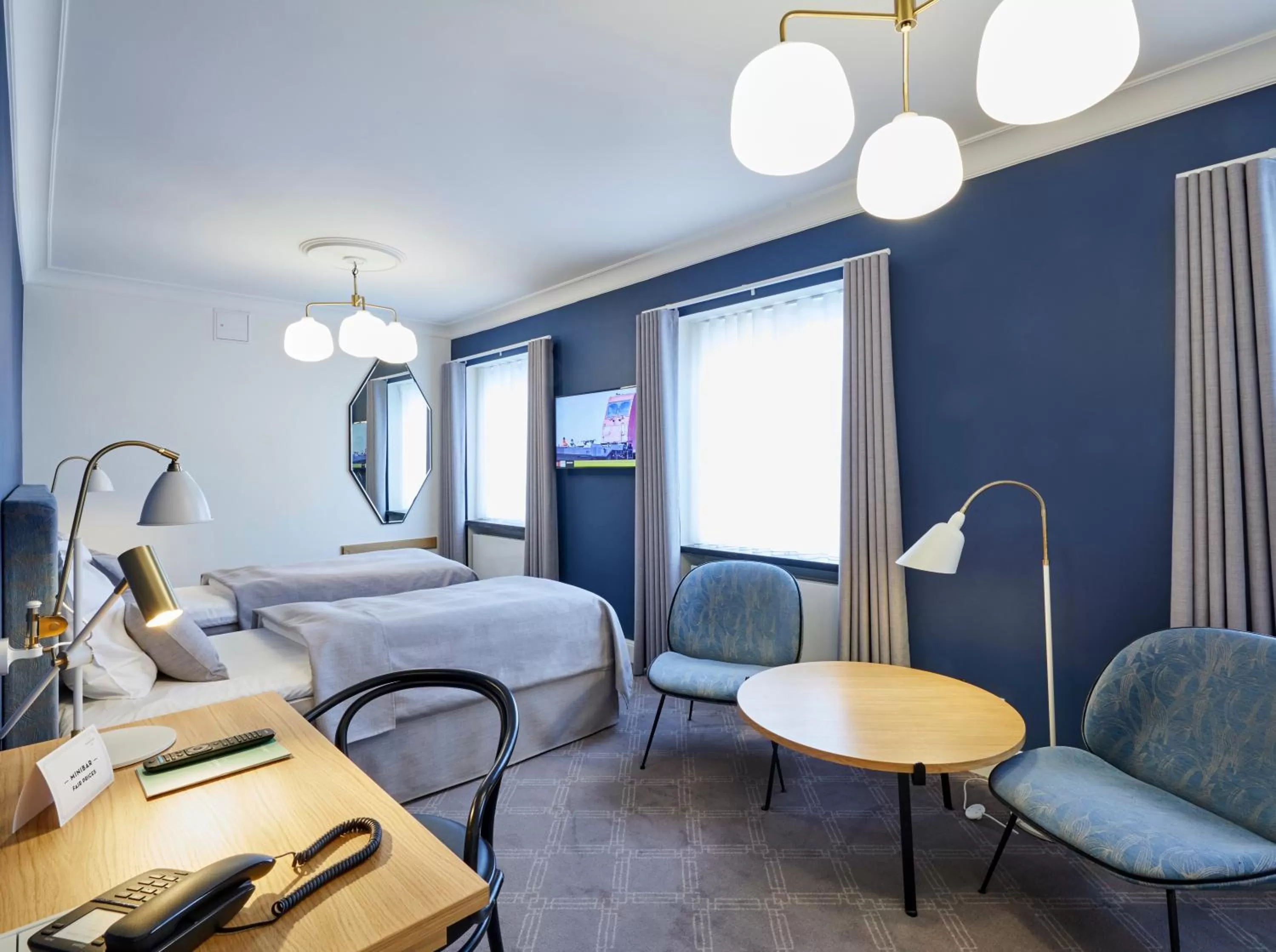 Bedroom, Bed in Hotel Randers