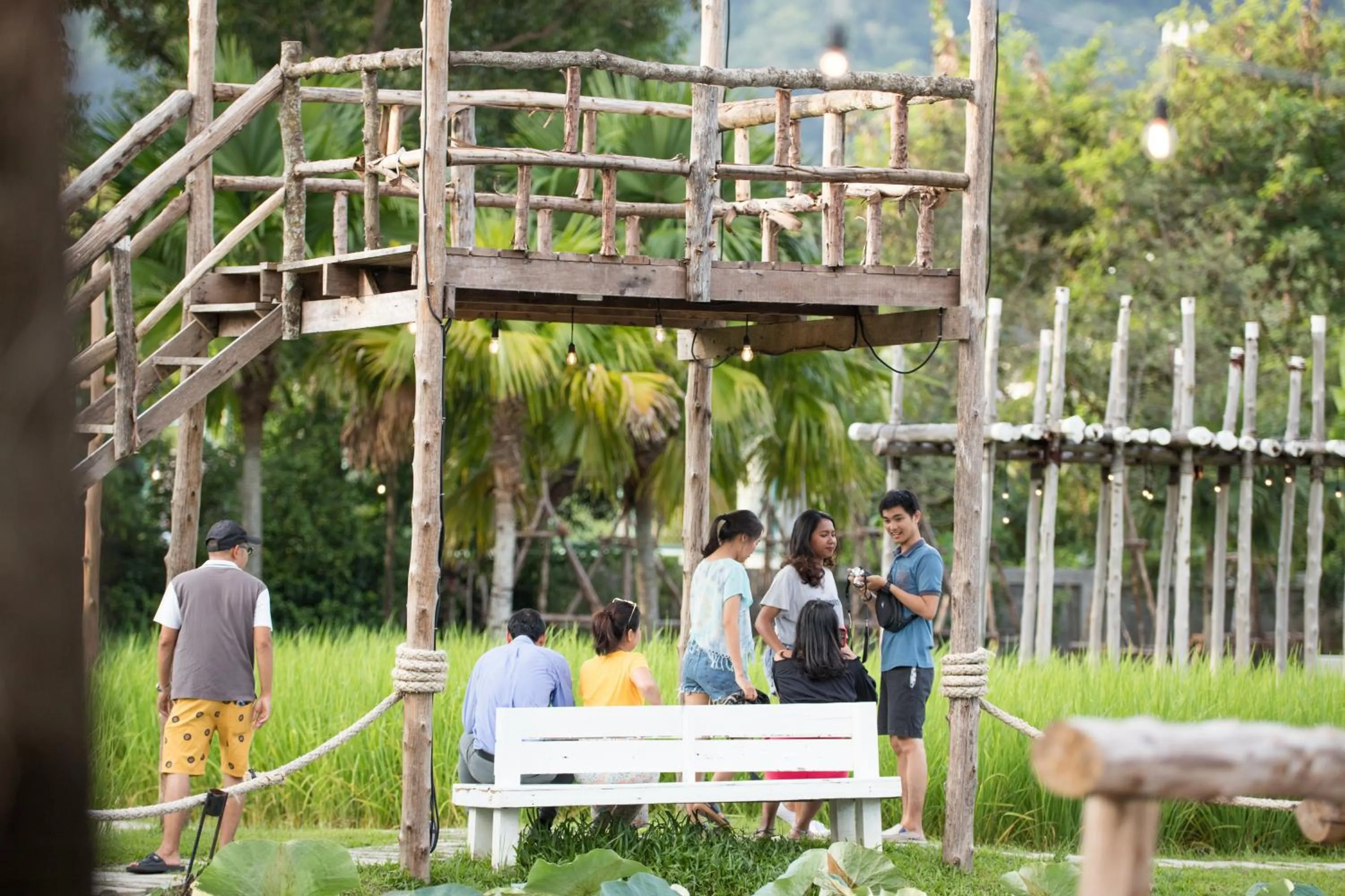 Garden view in Naina Resort & Spa - SHA Extra Plus