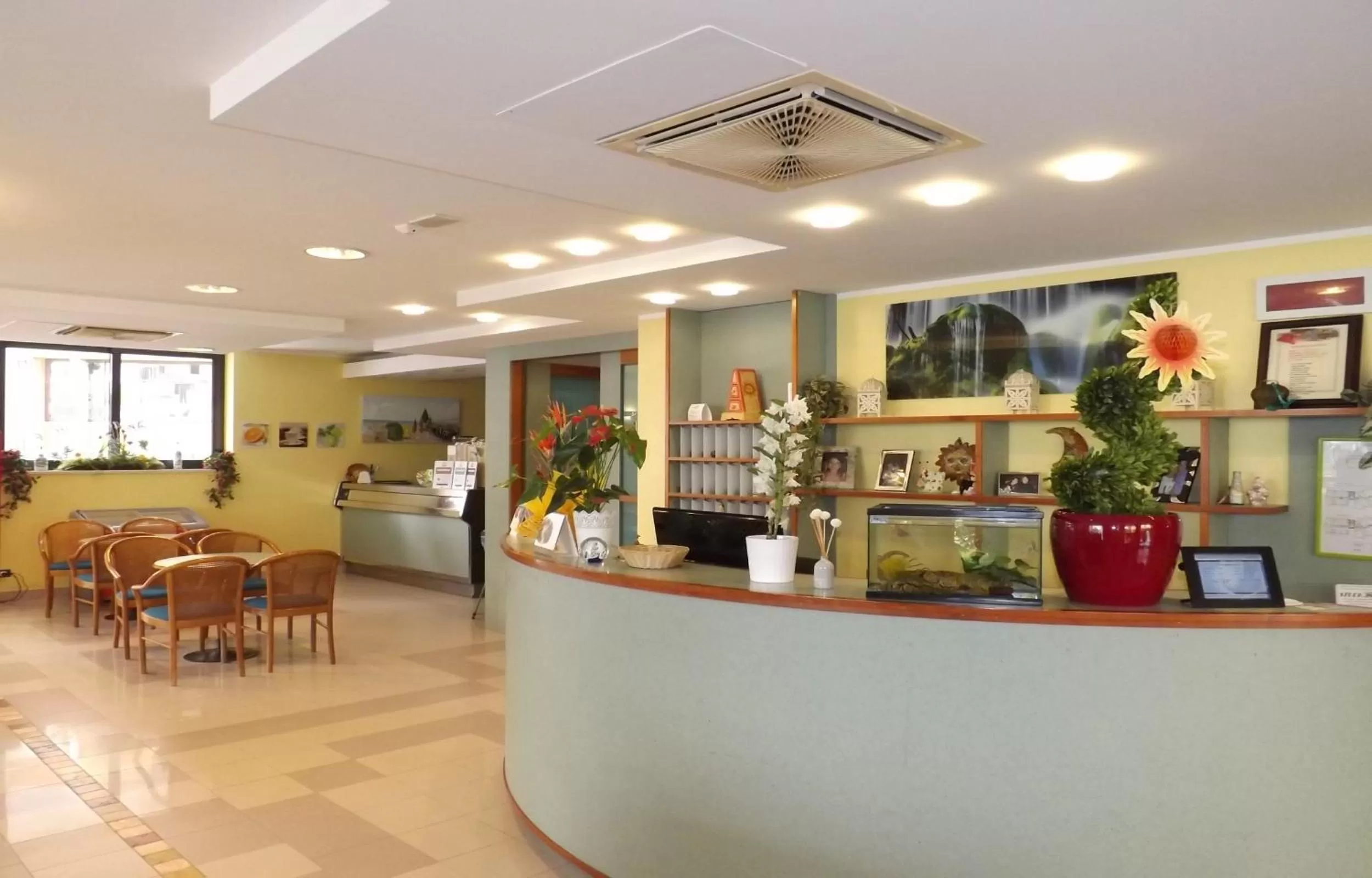 Lobby or reception in Hotel Villa Claudia