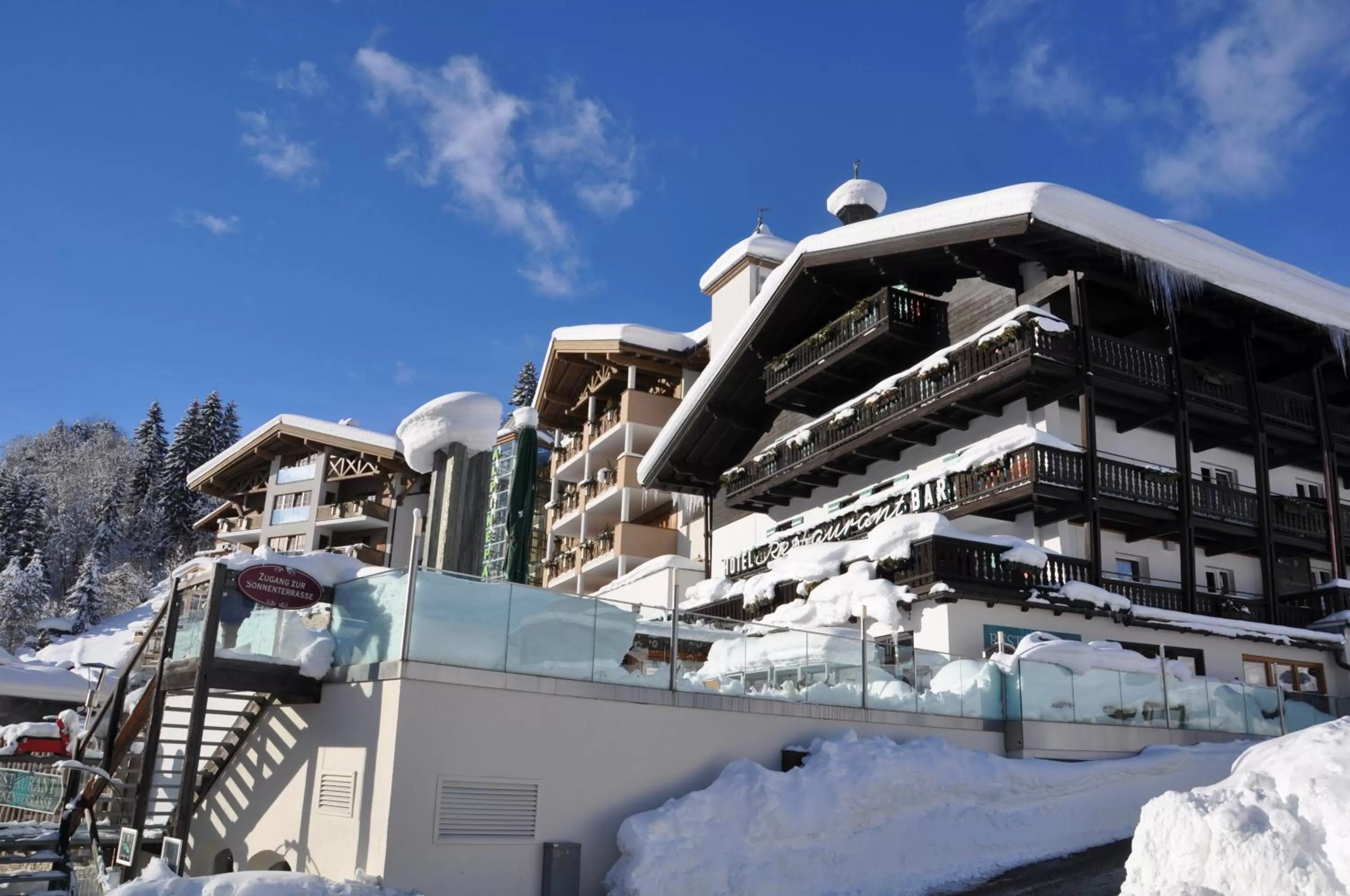 Winter in Stammhaus im Hotel Alpine Palace
