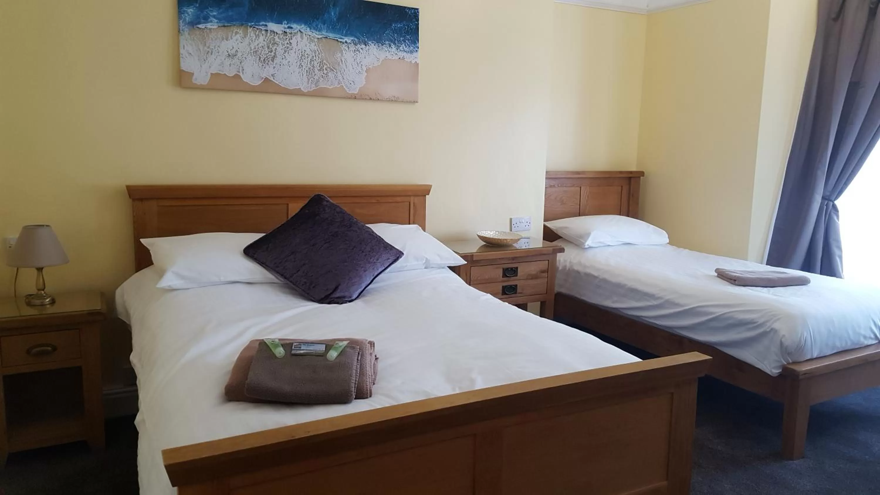 Bed in The Beacon Hotel