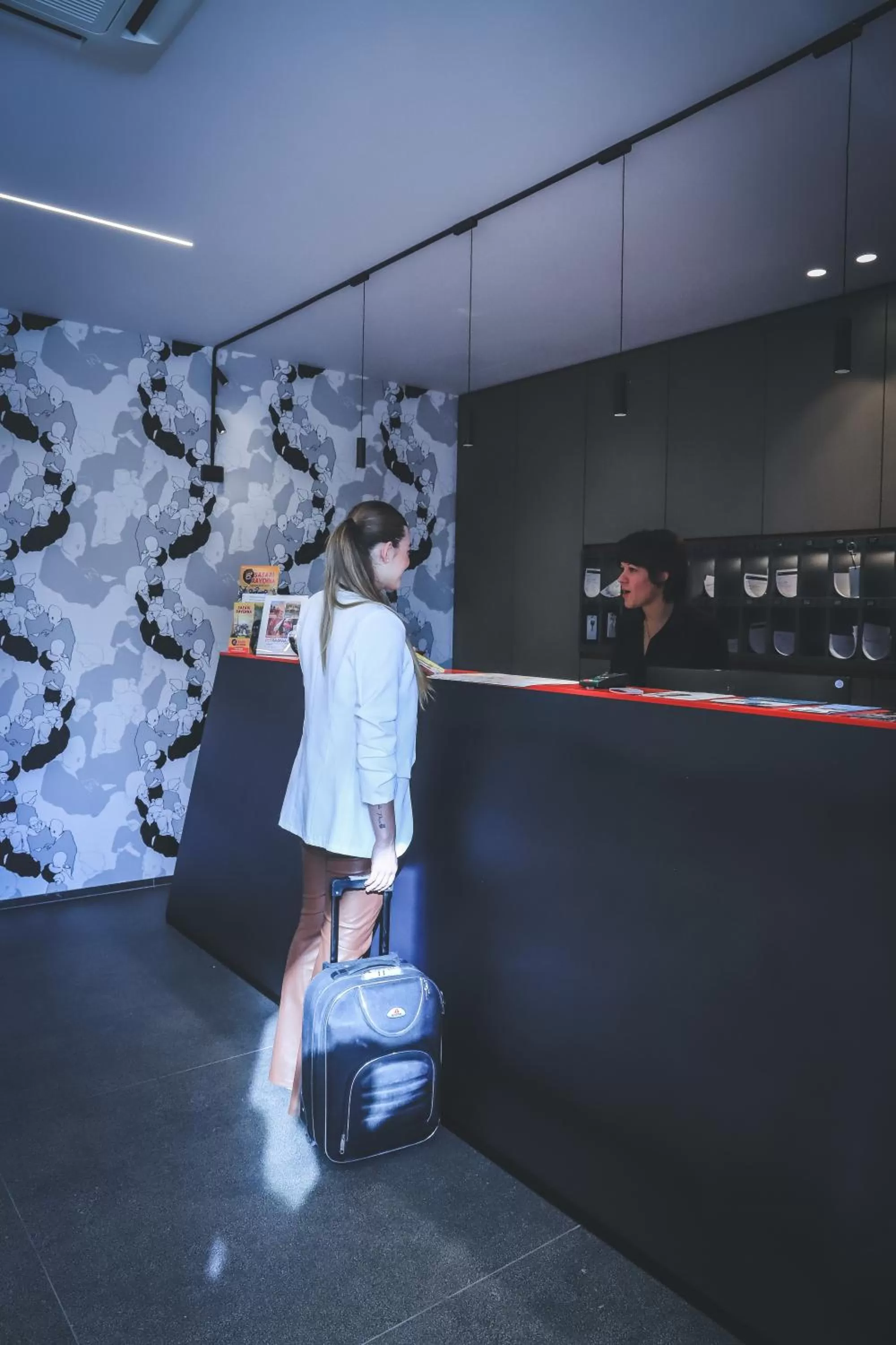 Lobby or reception in Hotel Astoria