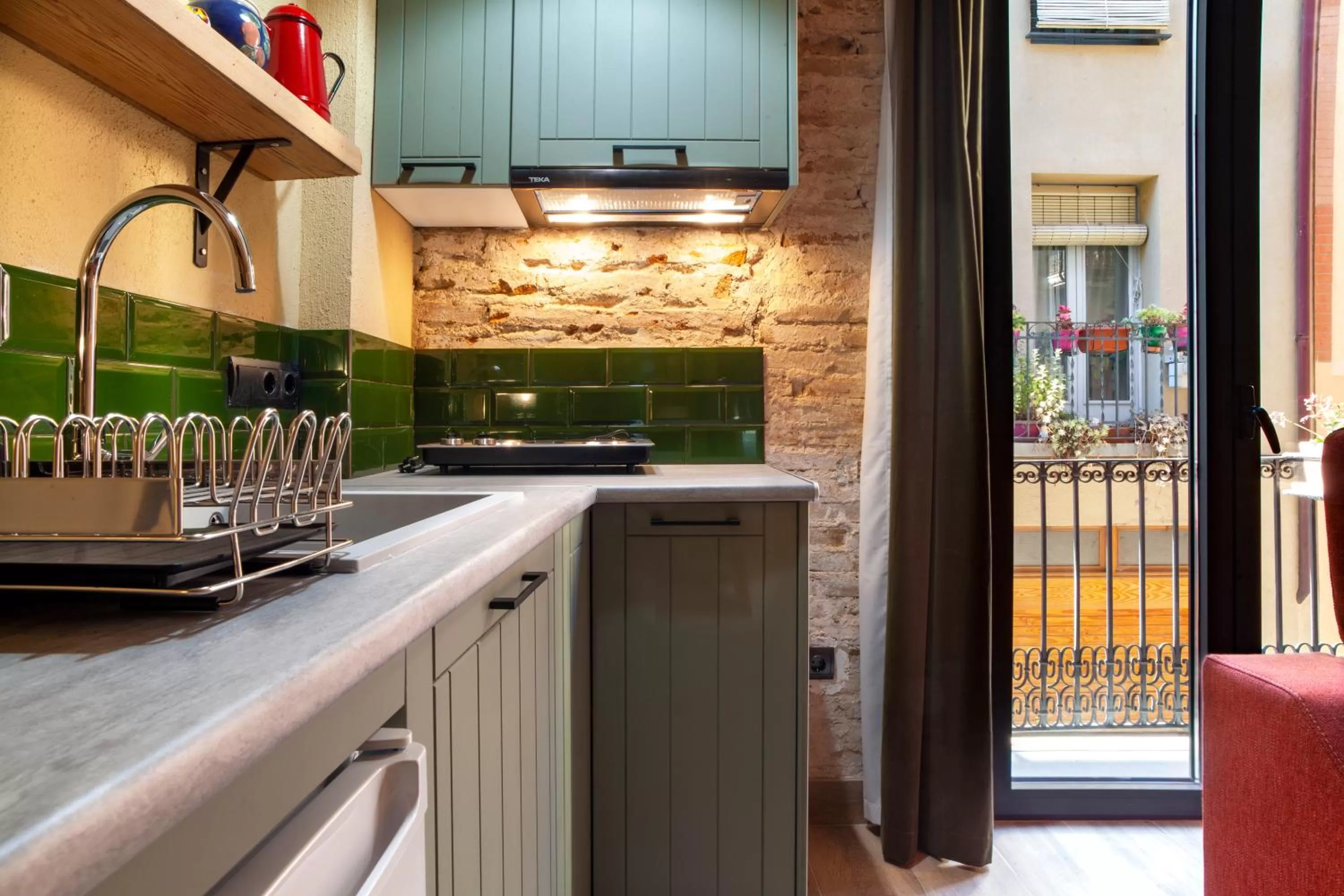Kitchen/Kitchenette in Priorat Aparthotel