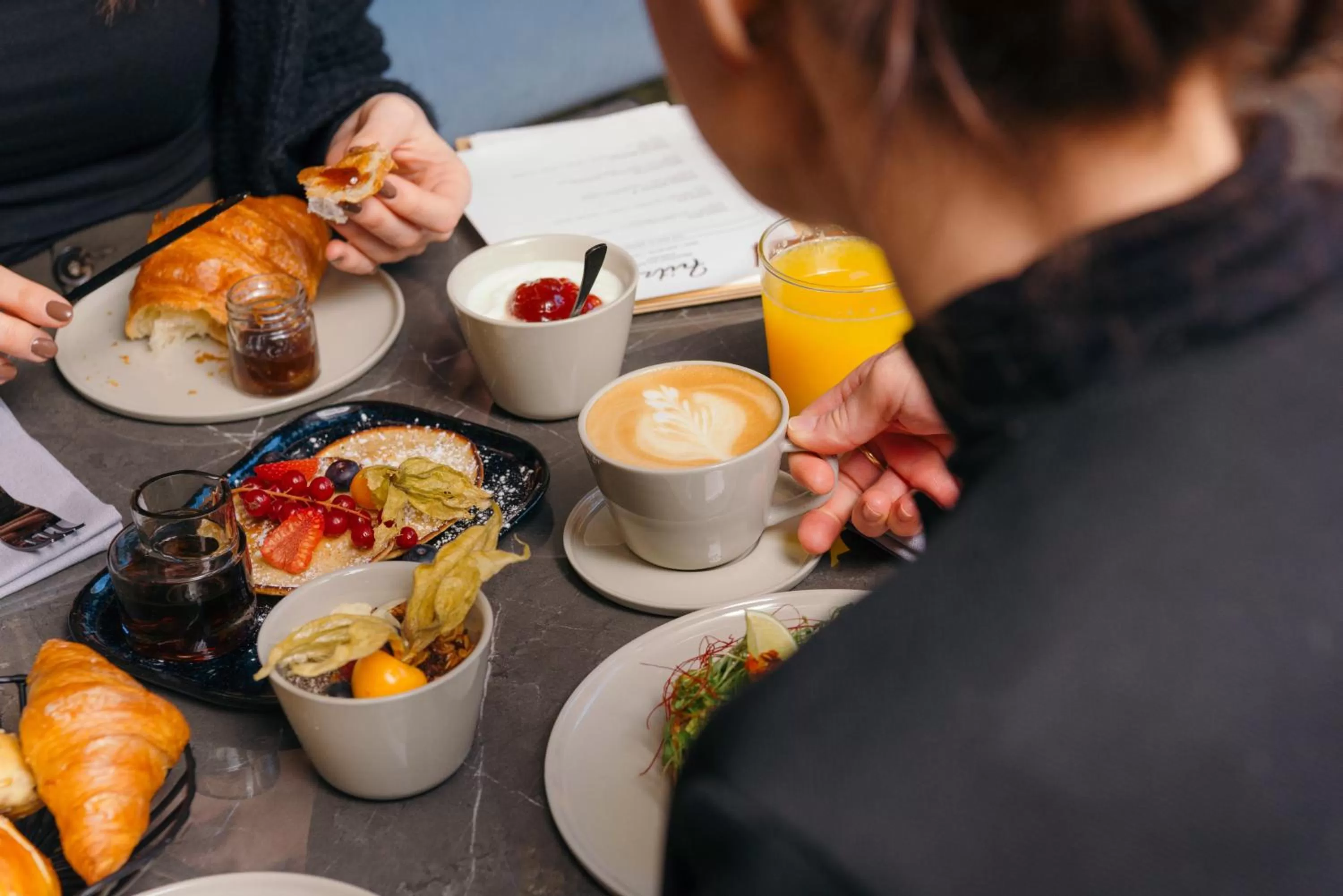 People in EmiLu Design Hotel