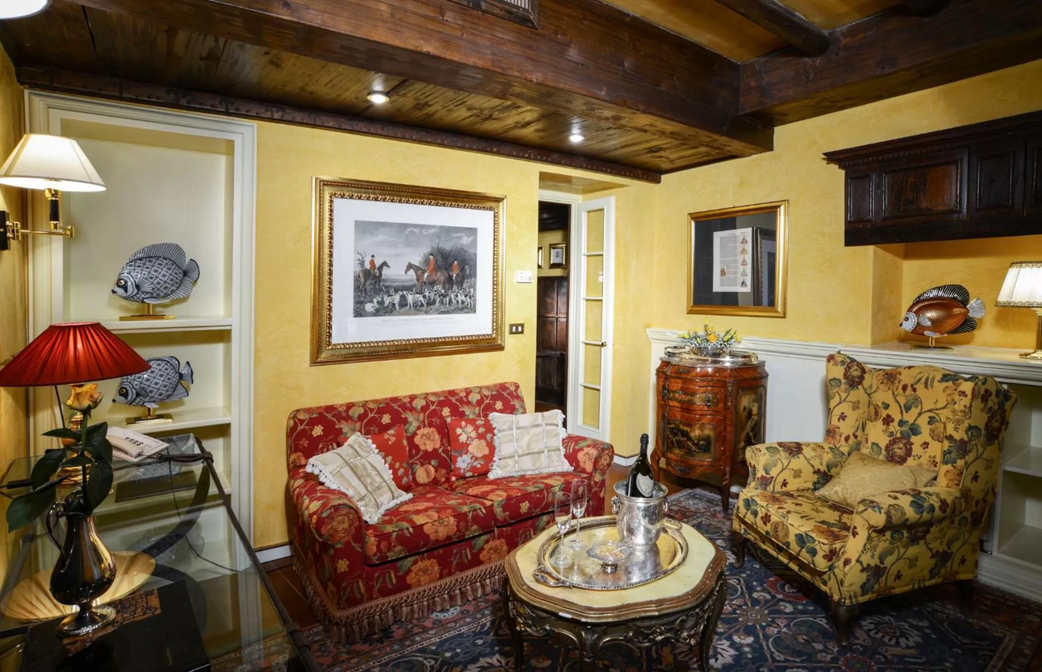 Living room in Hotel Gabbia D'Oro