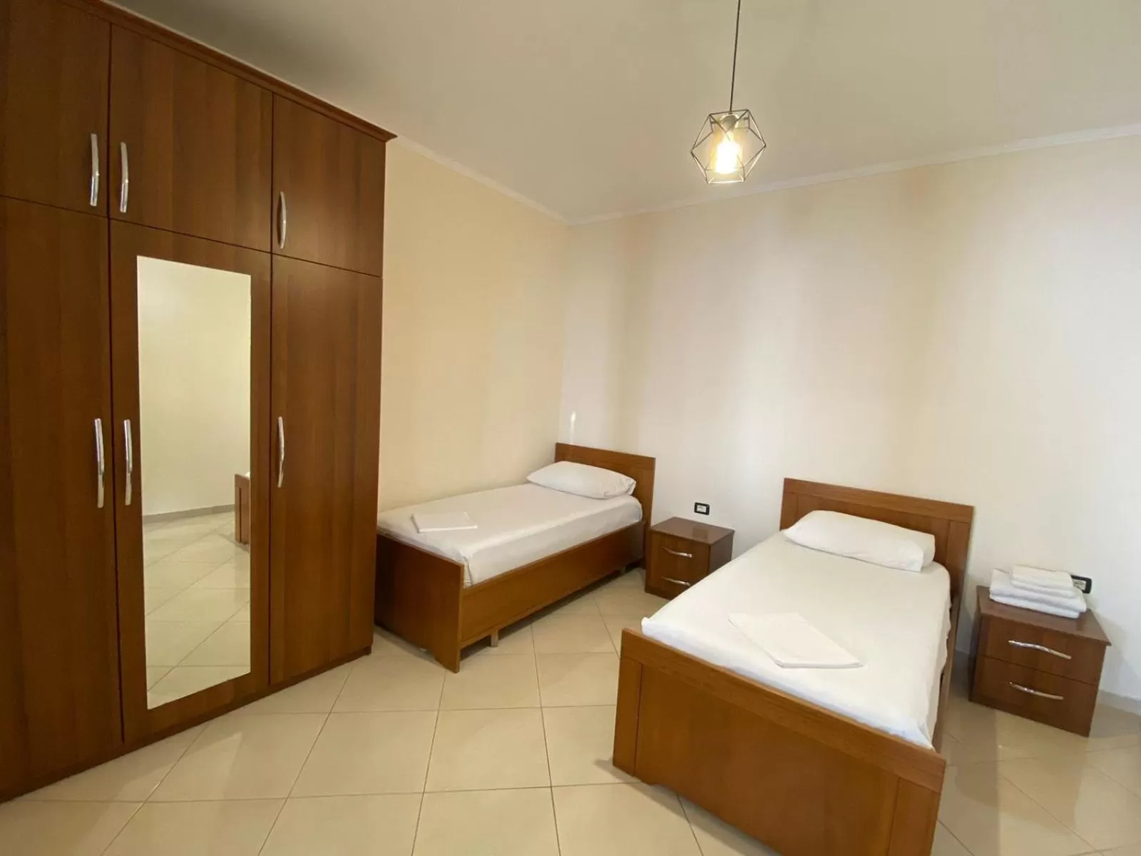 Bed in Hotel Kaloshi