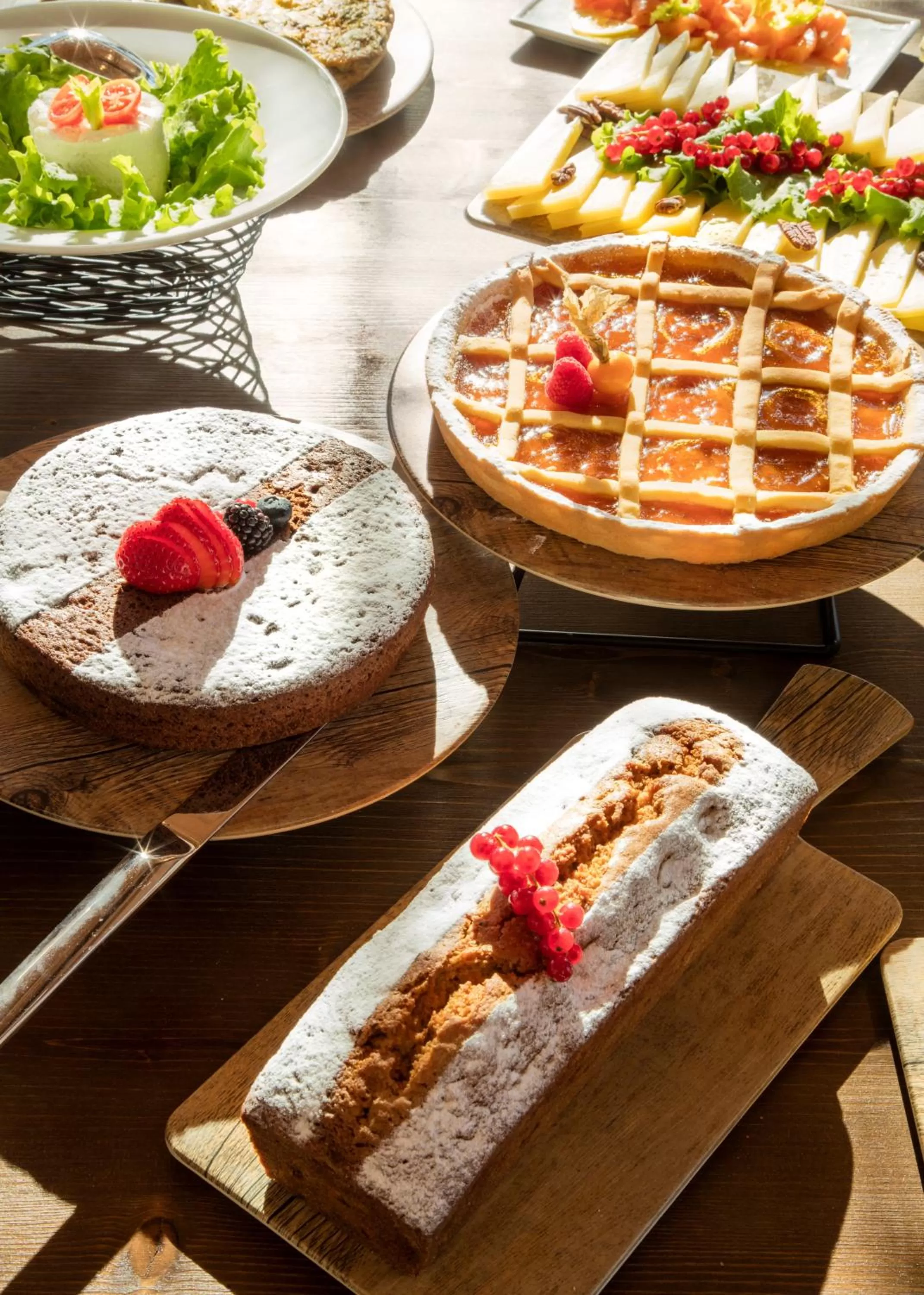 Continental breakfast in Faloria Mountain Spa Resort