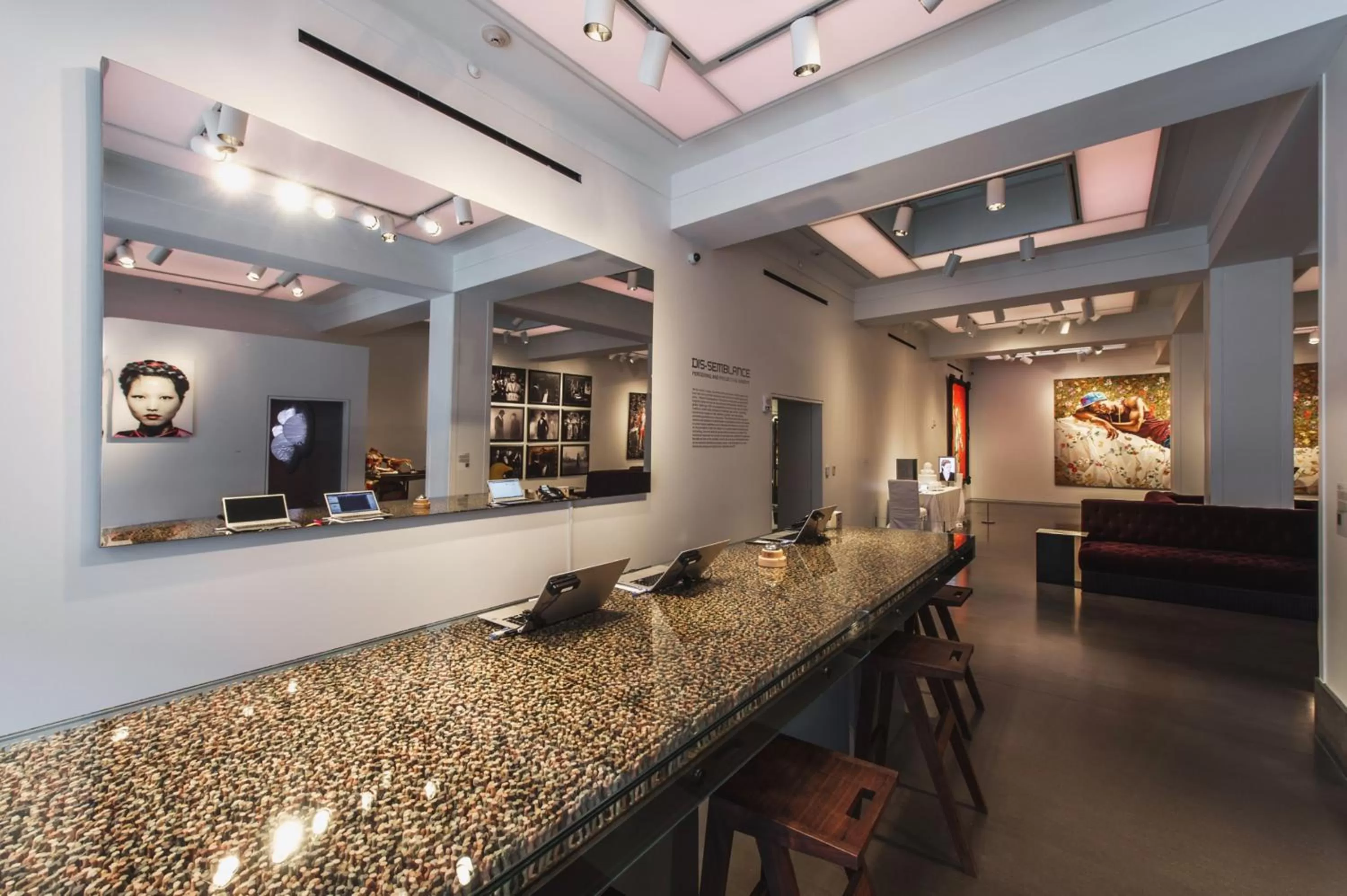 Lobby or reception in 21c Museum Hotel Cincinnati