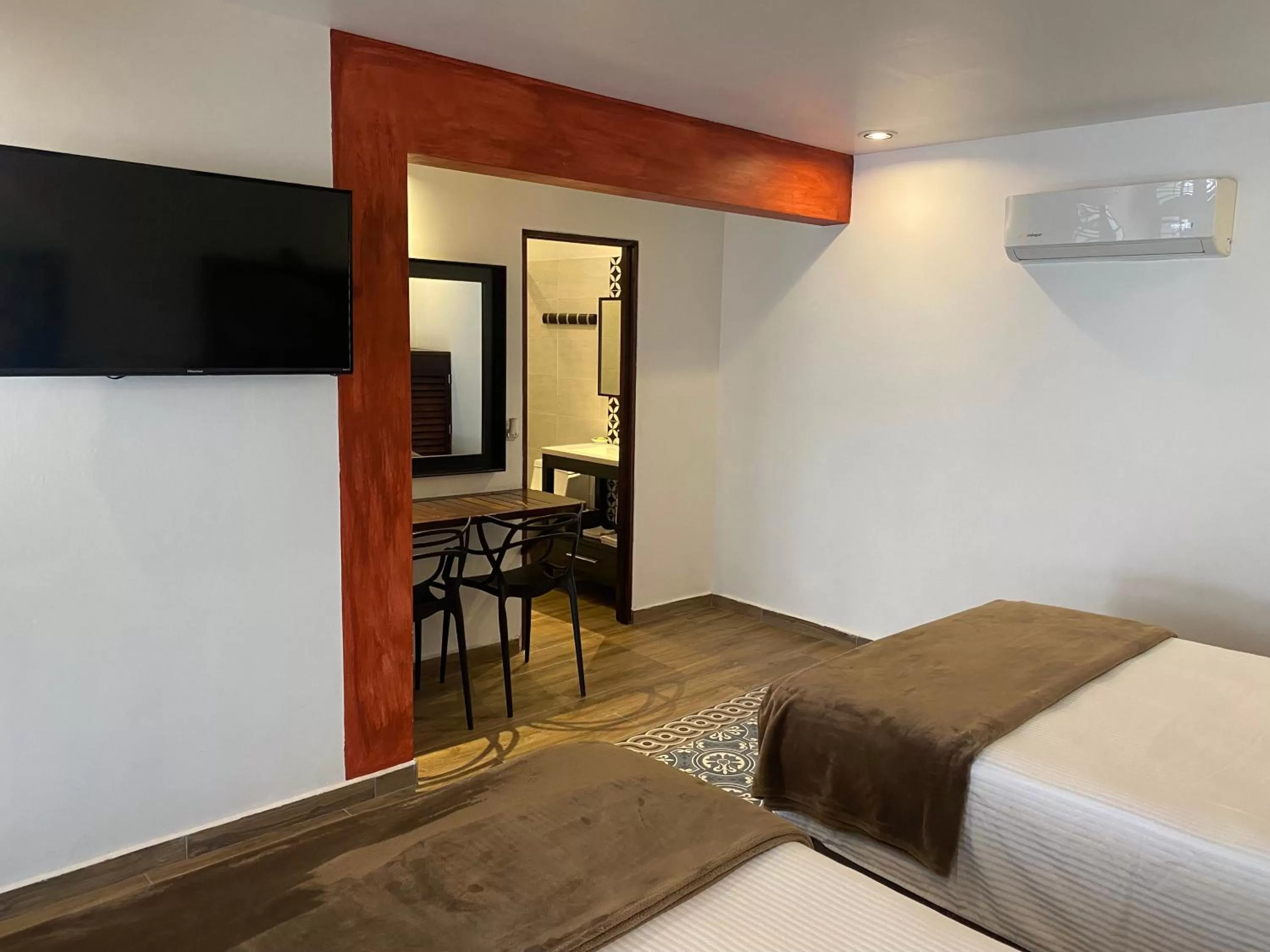 Bed in Hotel Raices de Mar