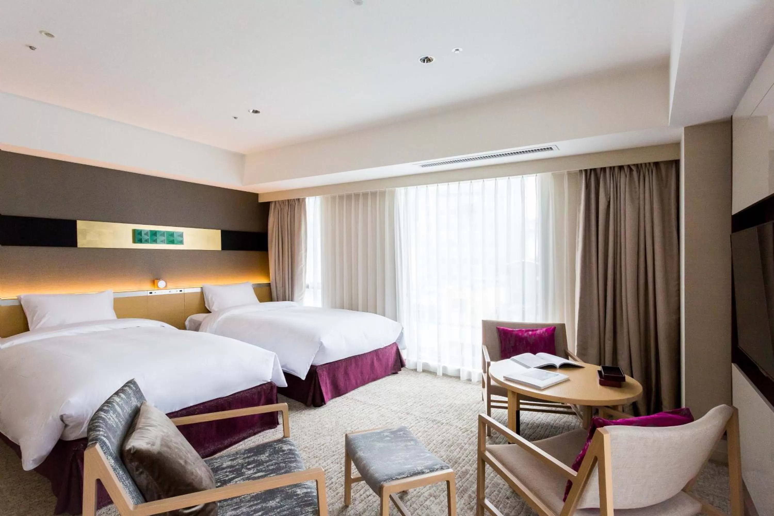 Bed in Cross Hotel Kyoto