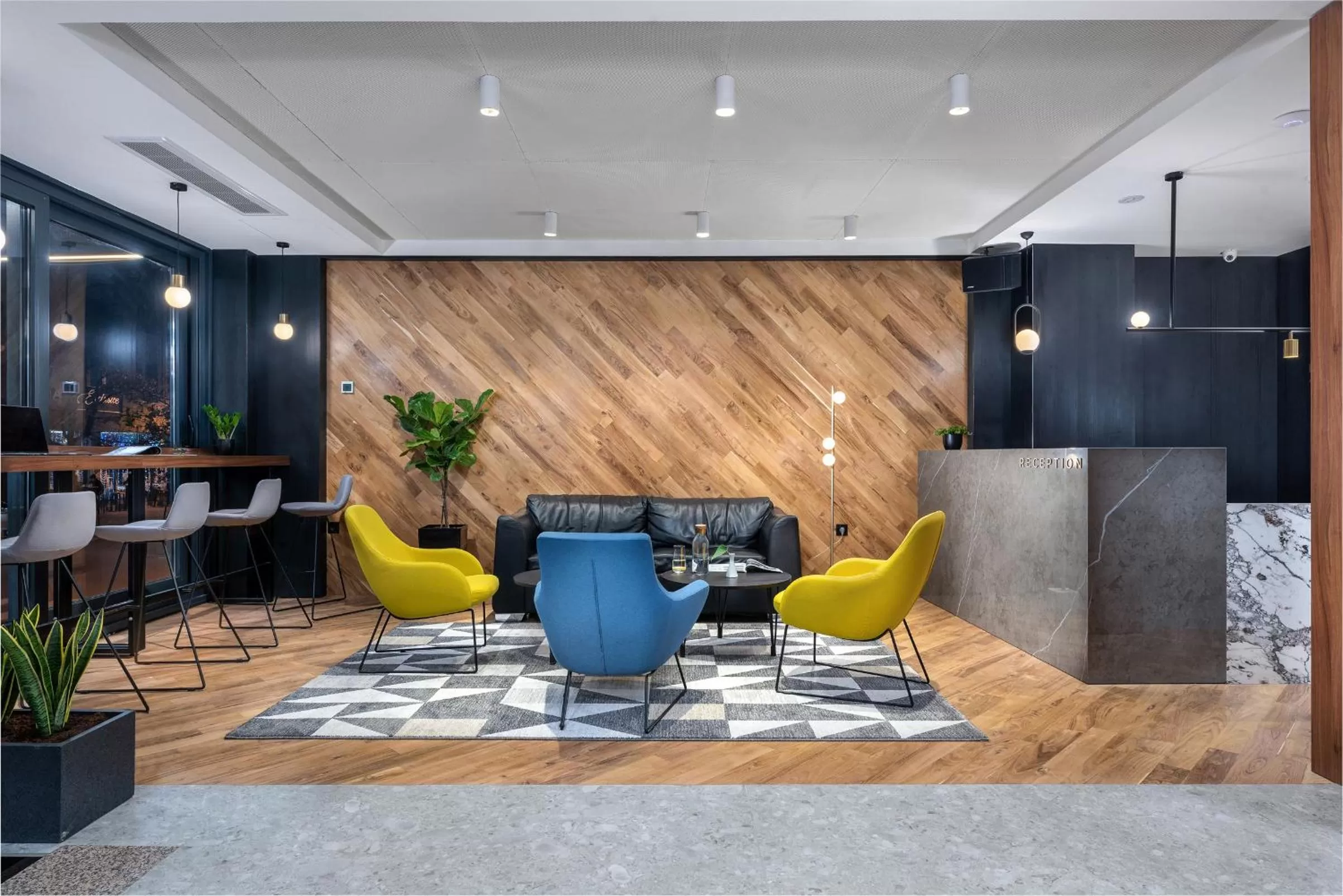 Lobby or reception in Hotel Tim's