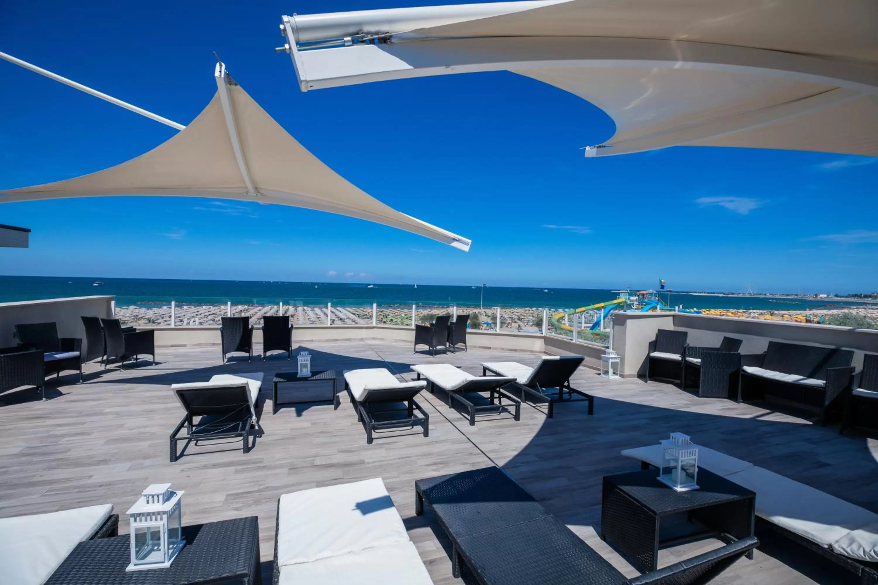 Solarium in Hotel Baby