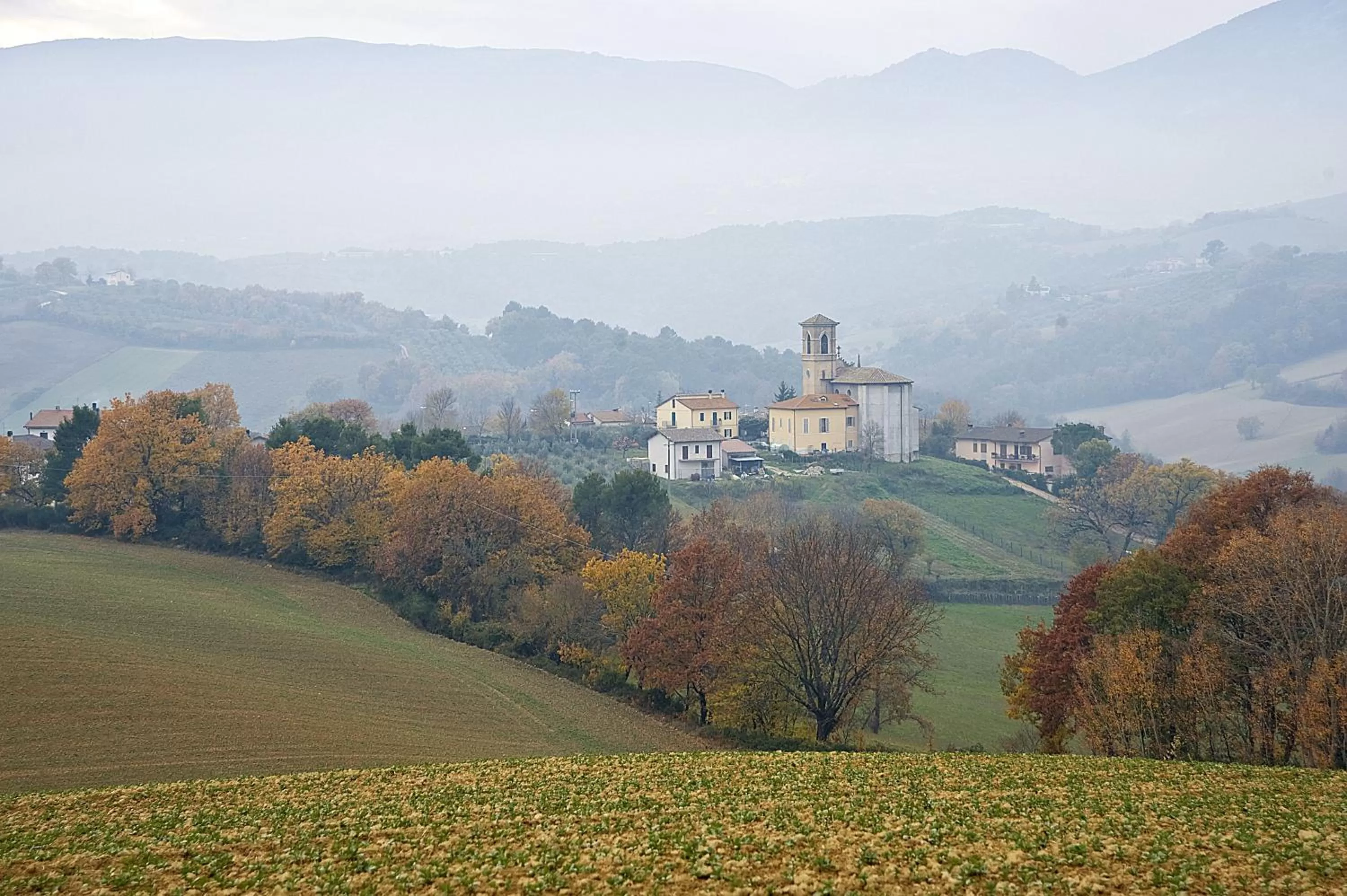View (from property/room), Mountain View in Casale del Monsignore
