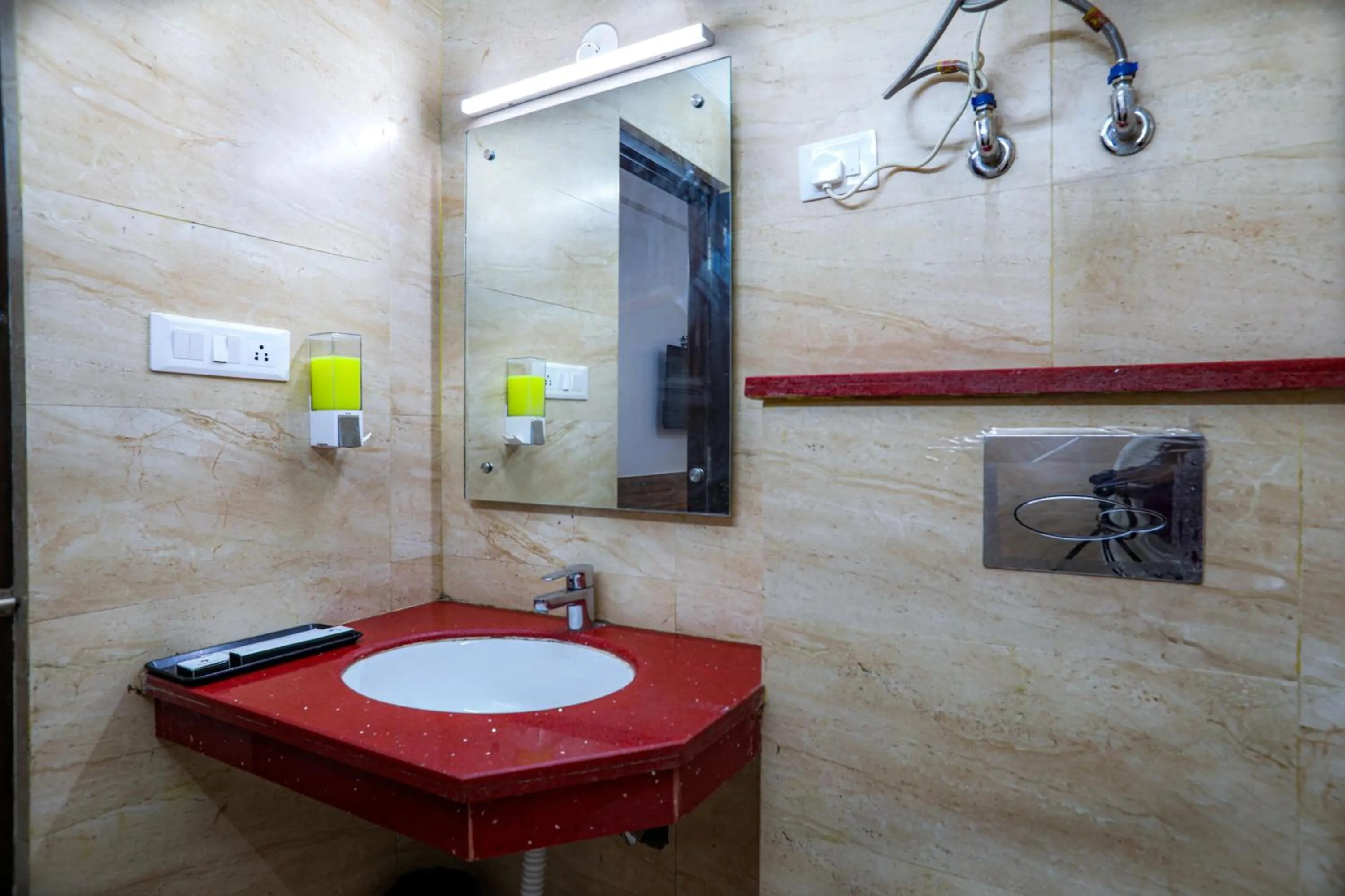 Shower in The Mountain Quail