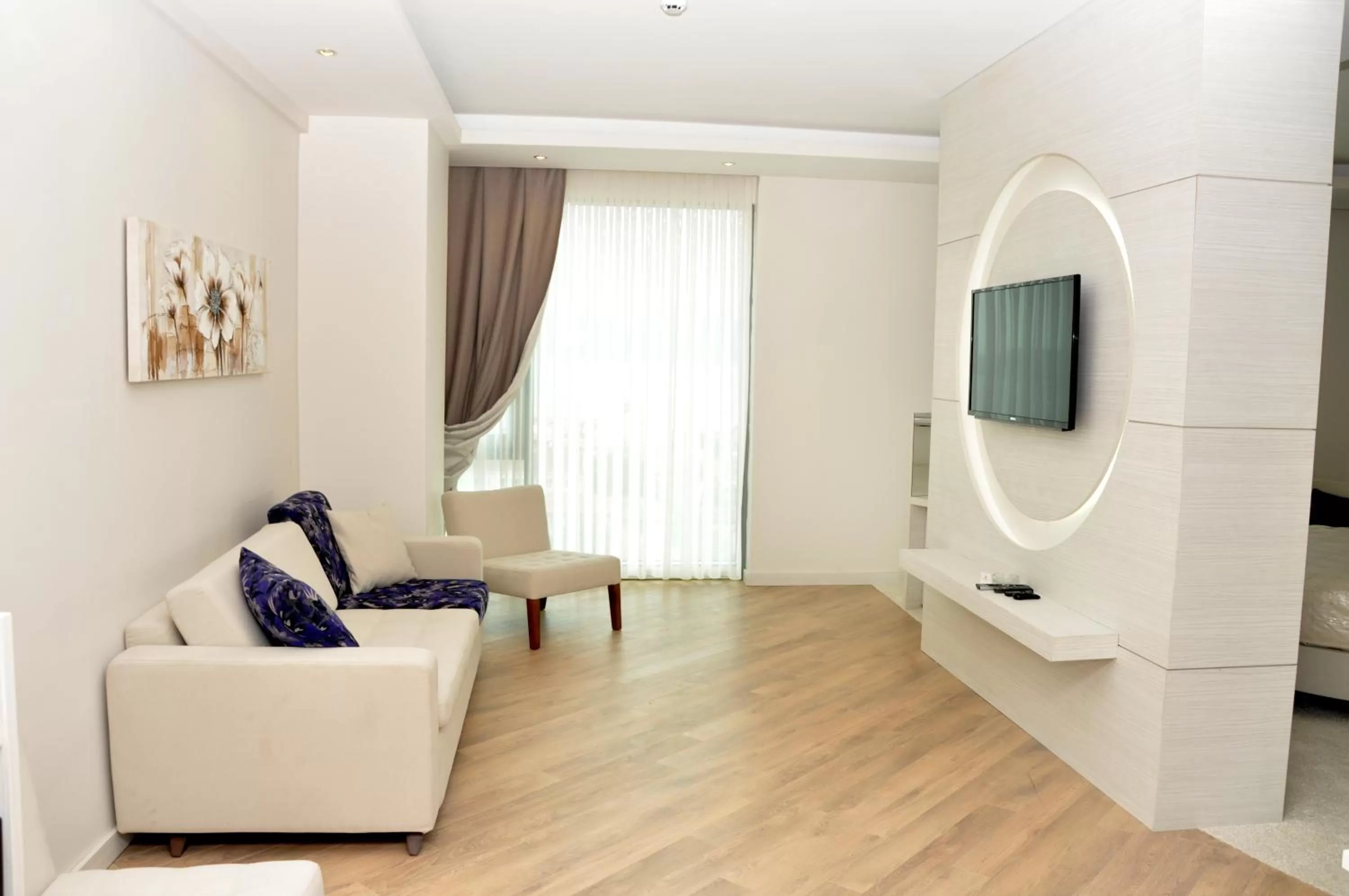 Seating area in Grand Asya Hotel