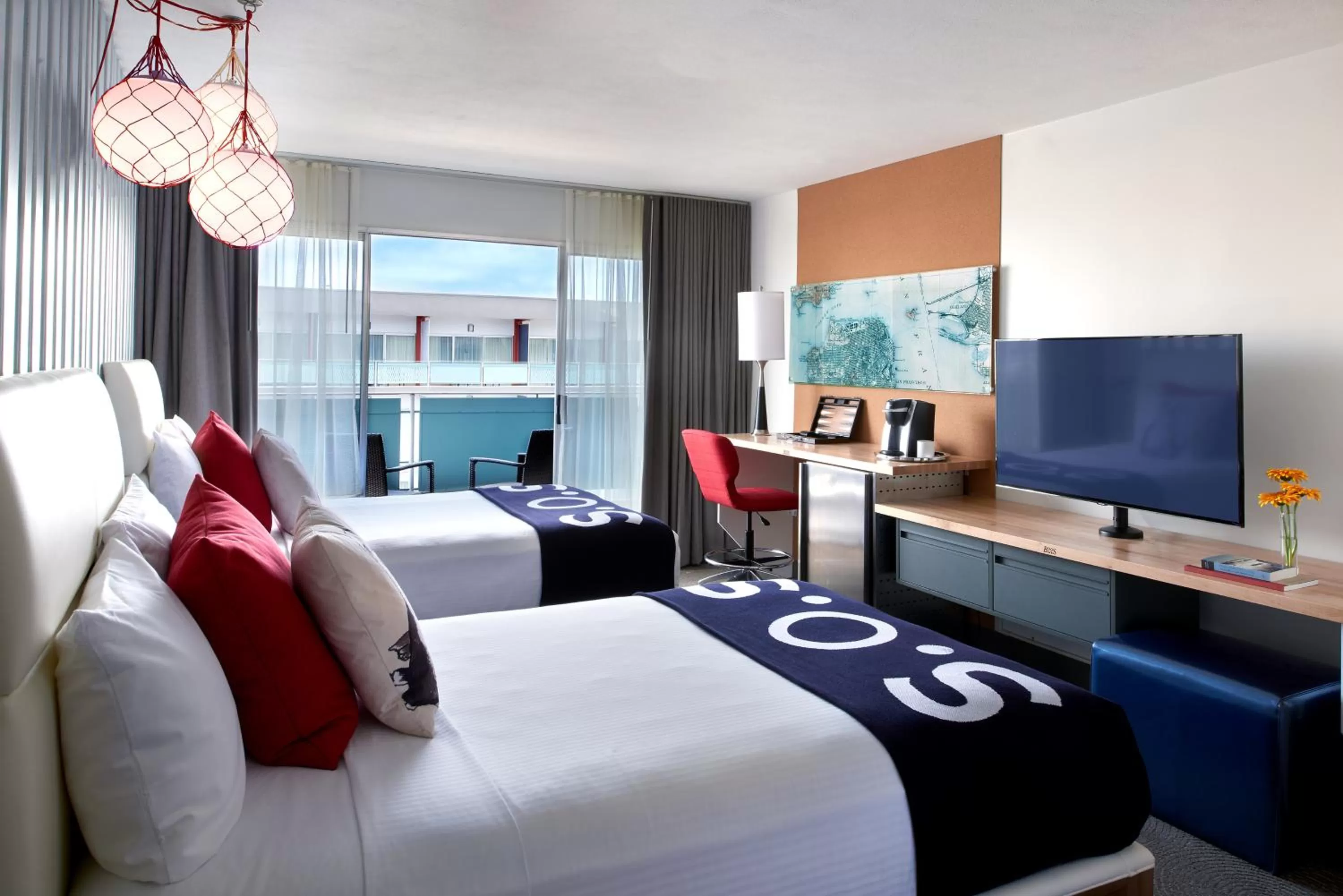 Day, Bed in Hotel Zephyr San Francisco