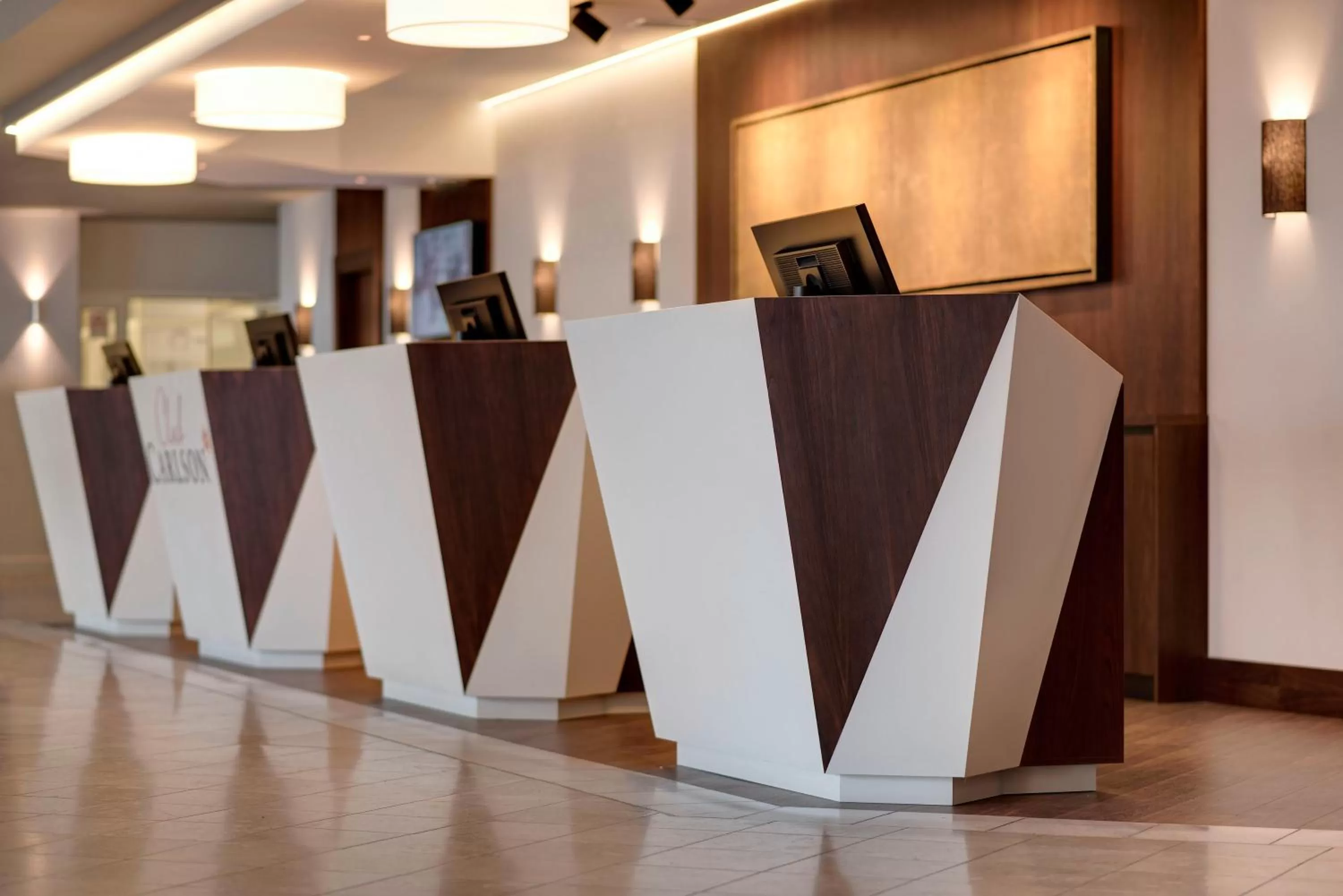 Lobby or reception in Radisson Blu Hotel & Spa, Daugava Riga