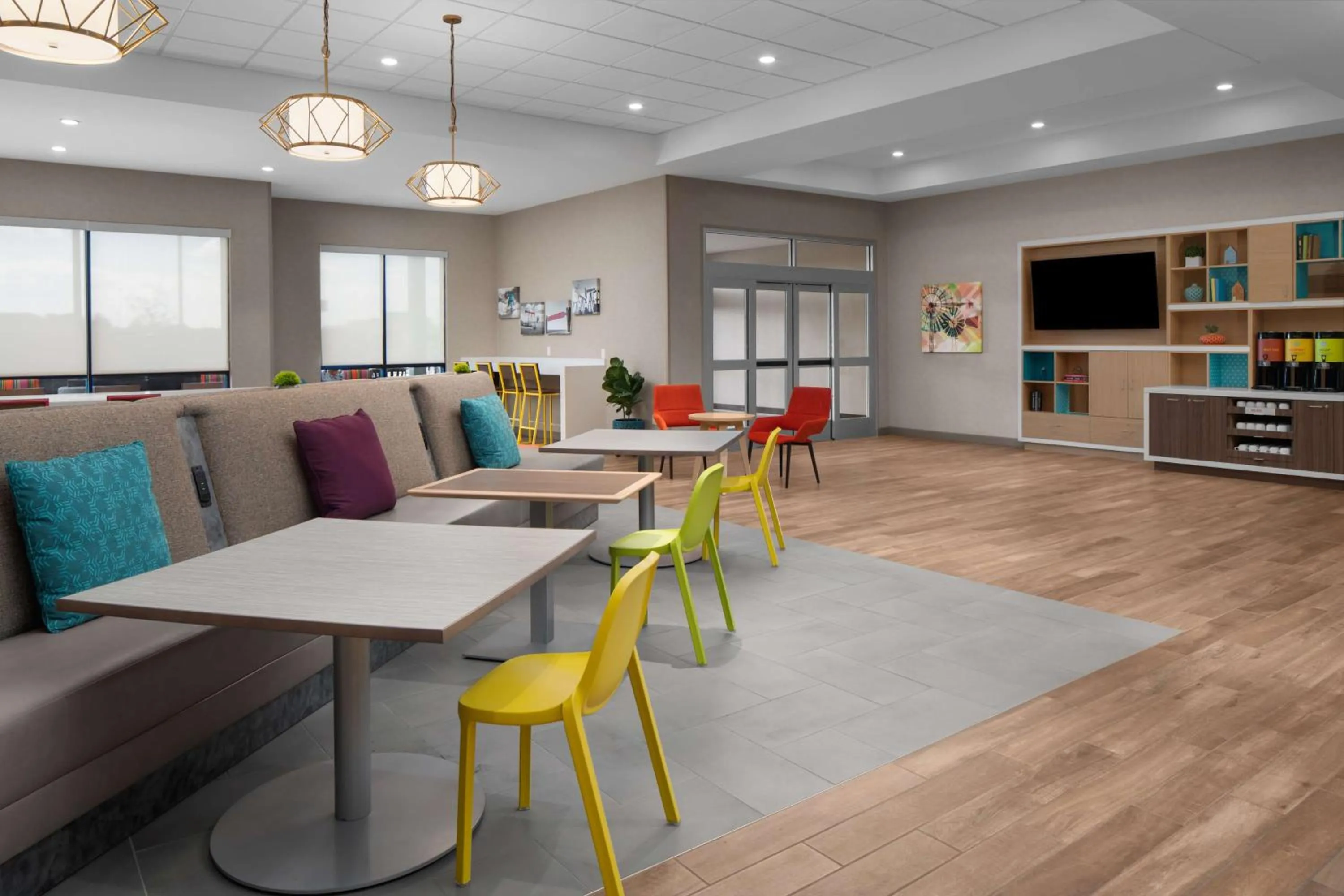 Lobby or reception in Home2 Suites By Hilton Hobbs