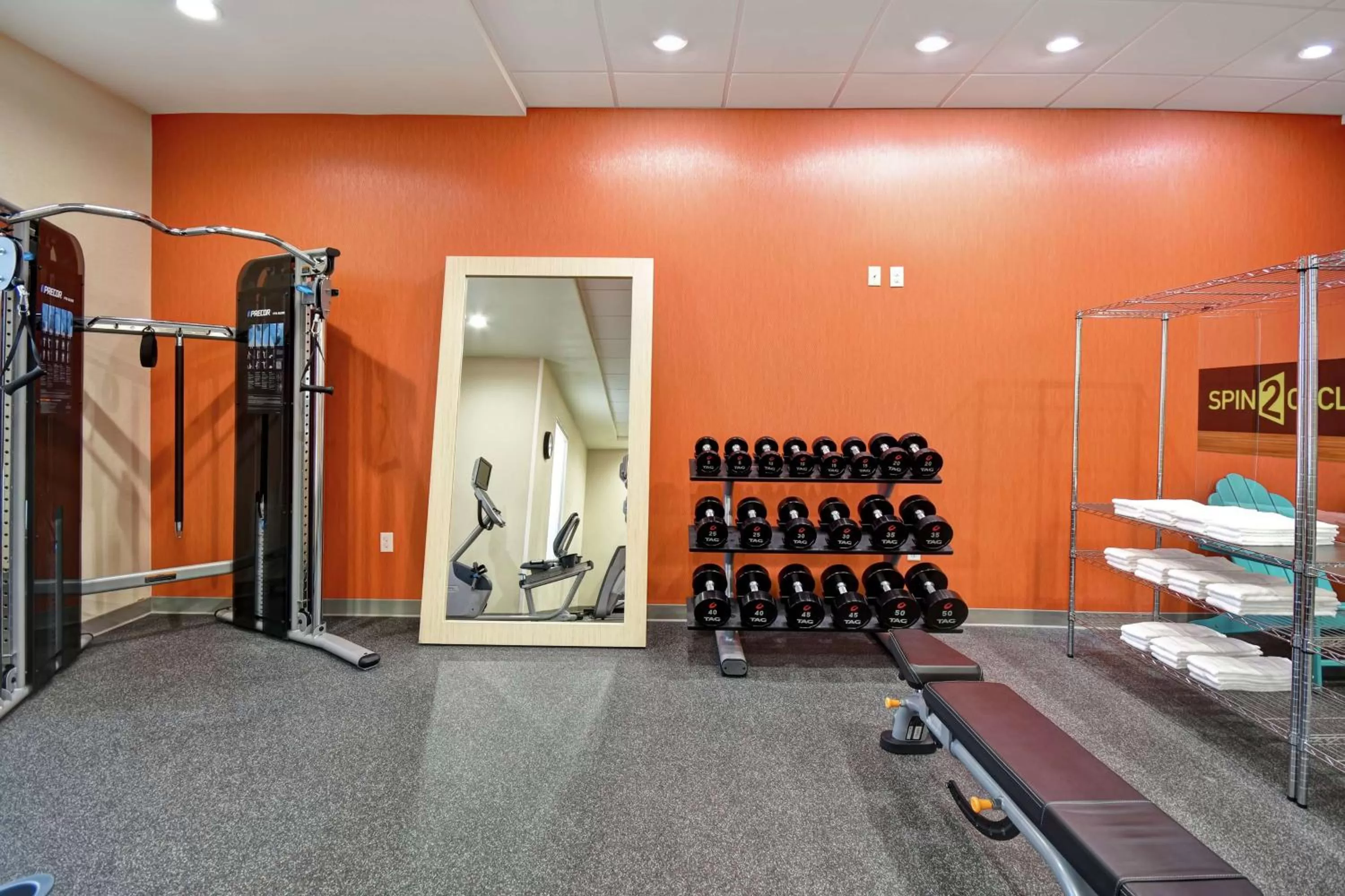Fitness centre/facilities in Home2 Suites By Hilton Oklahoma City Airport