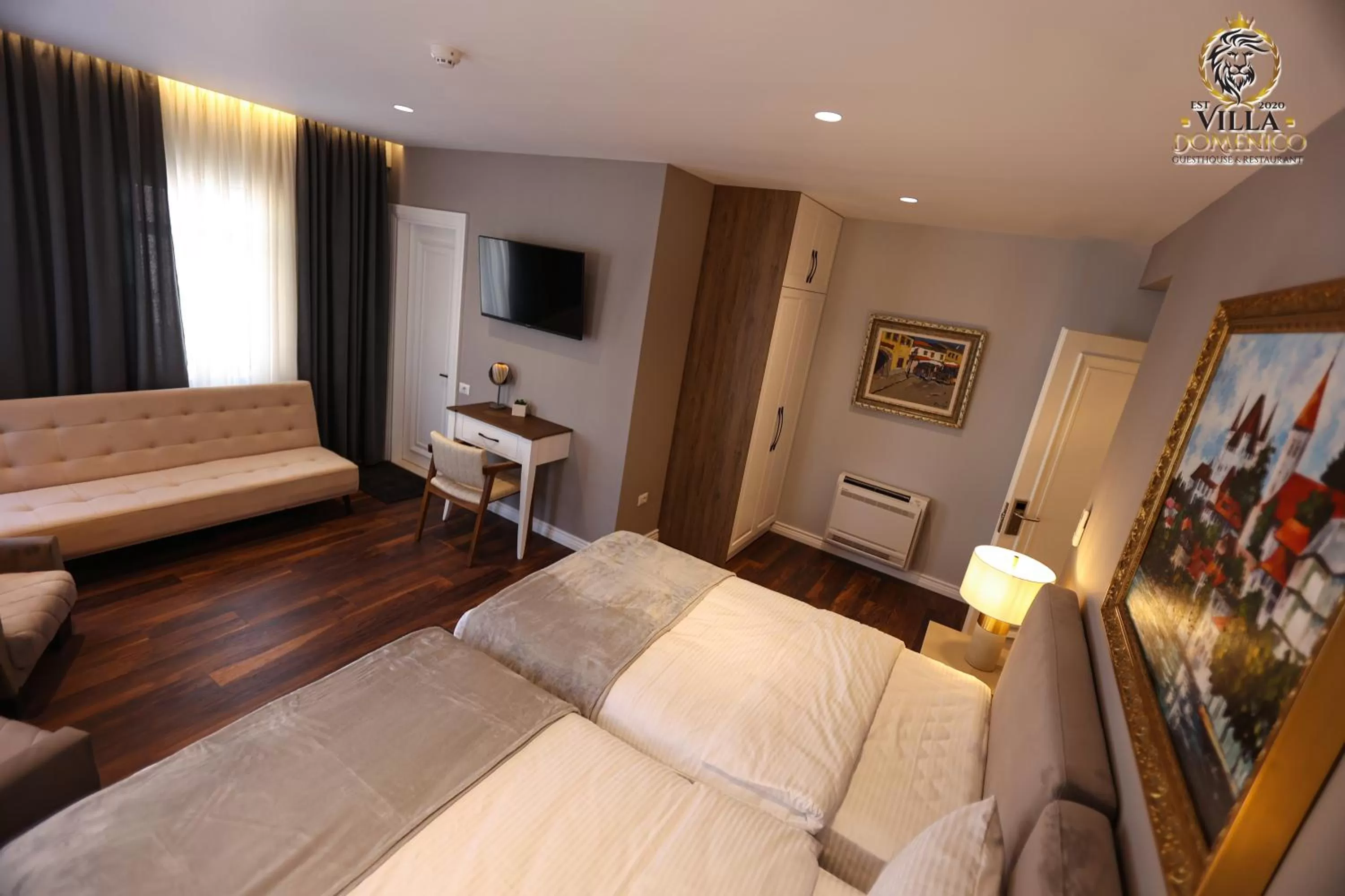 Bed in Villa Domenico Korce