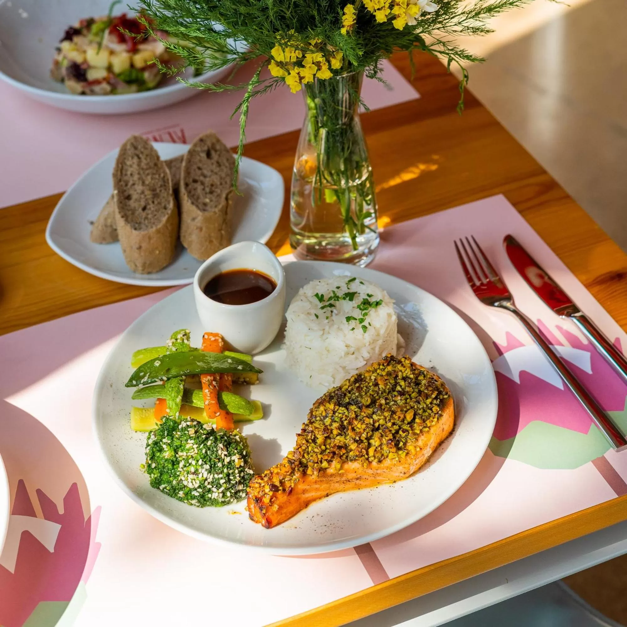 Food in Bossa Nova Beirut Hotel