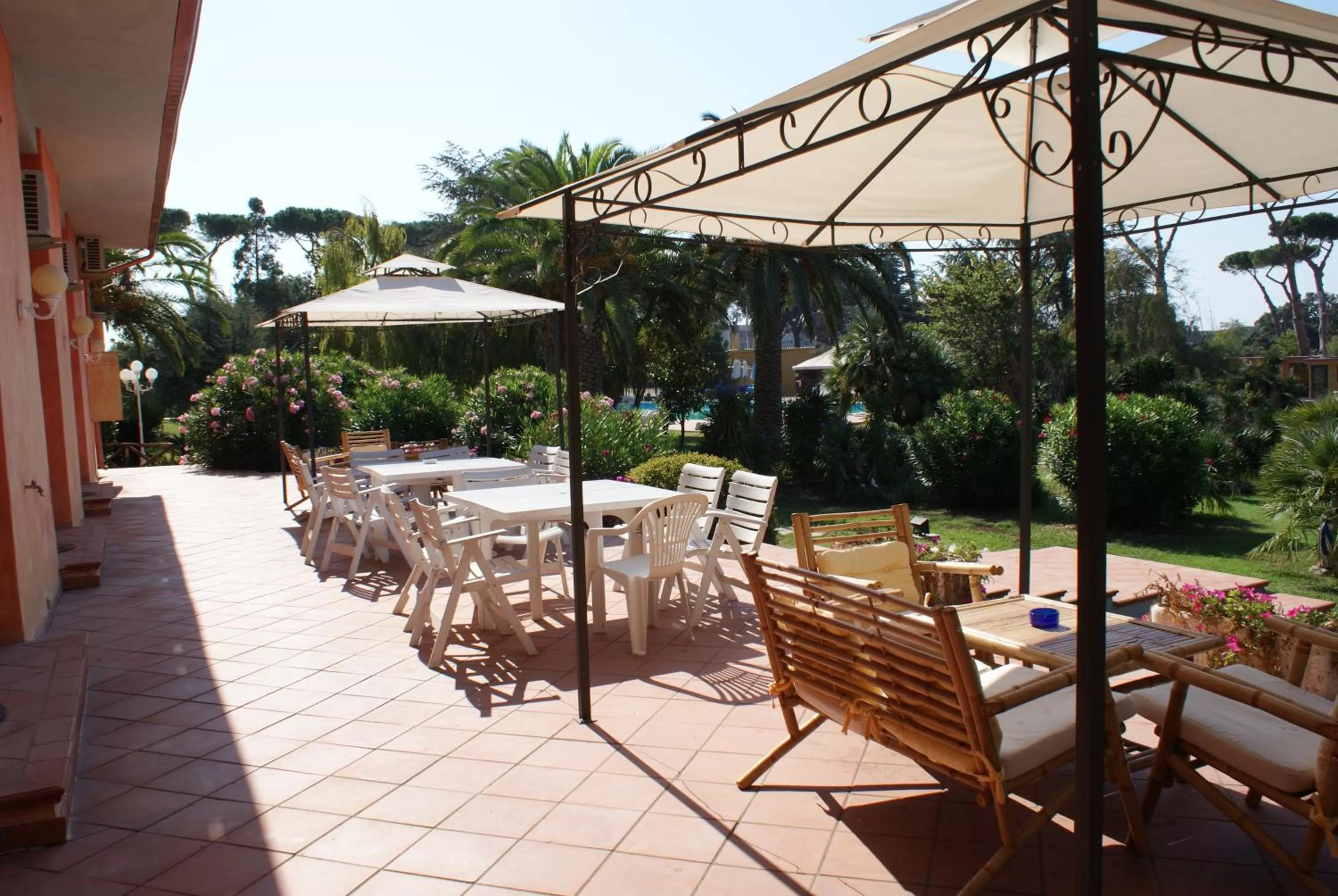 Patio in Hotel Parco Dei Principi