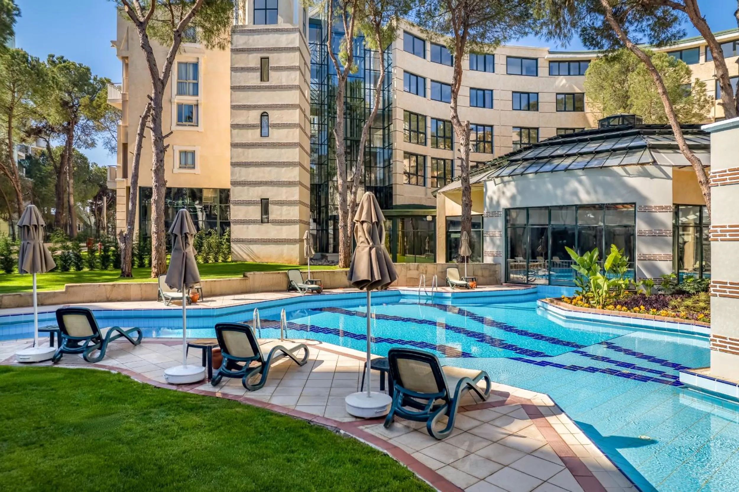 Pool view in Rixos Park Belek - The Land Of Legends Access