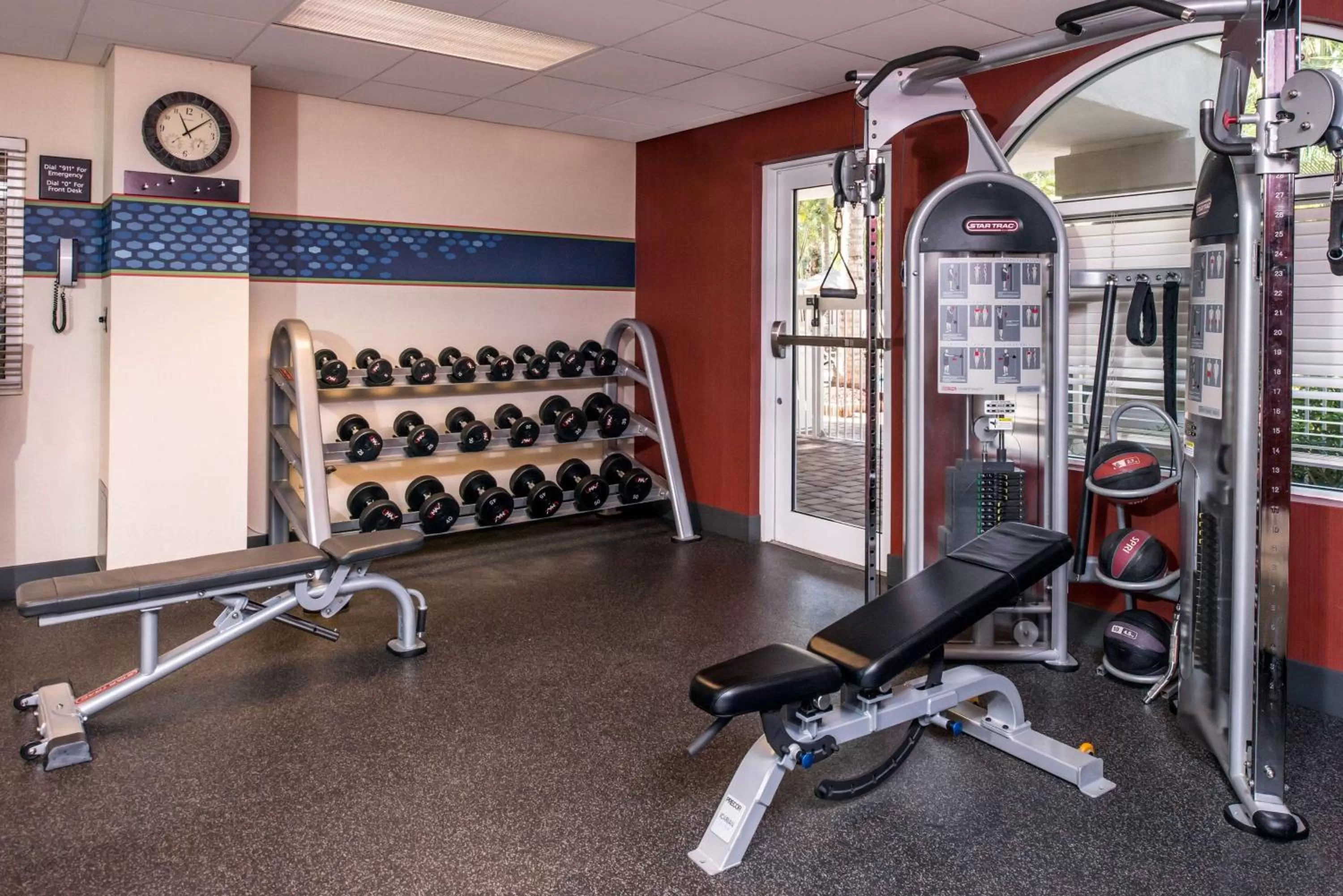 Fitness centre/facilities in Hampton Inn Fort Lauderdale Plantation
