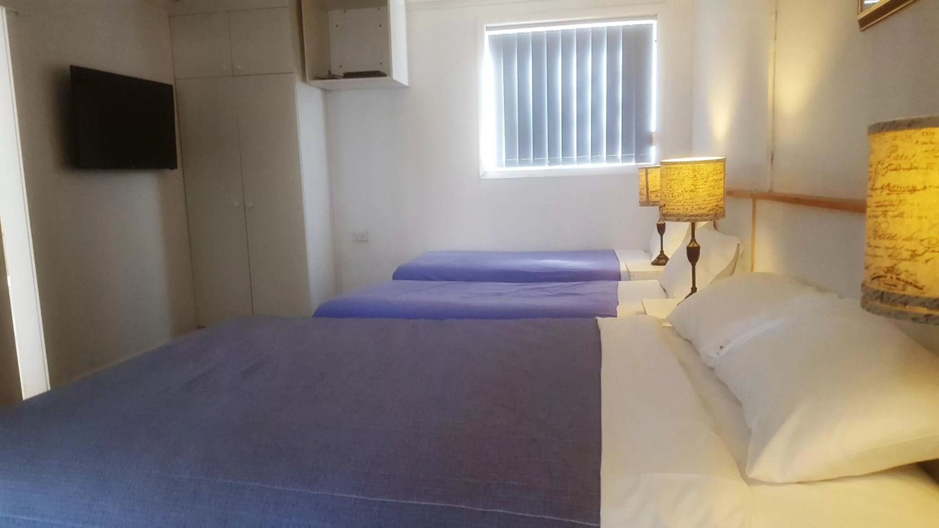 Bedroom in Clunes Motel