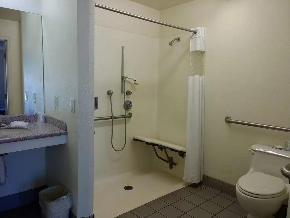 Bathroom in Travelers Motel