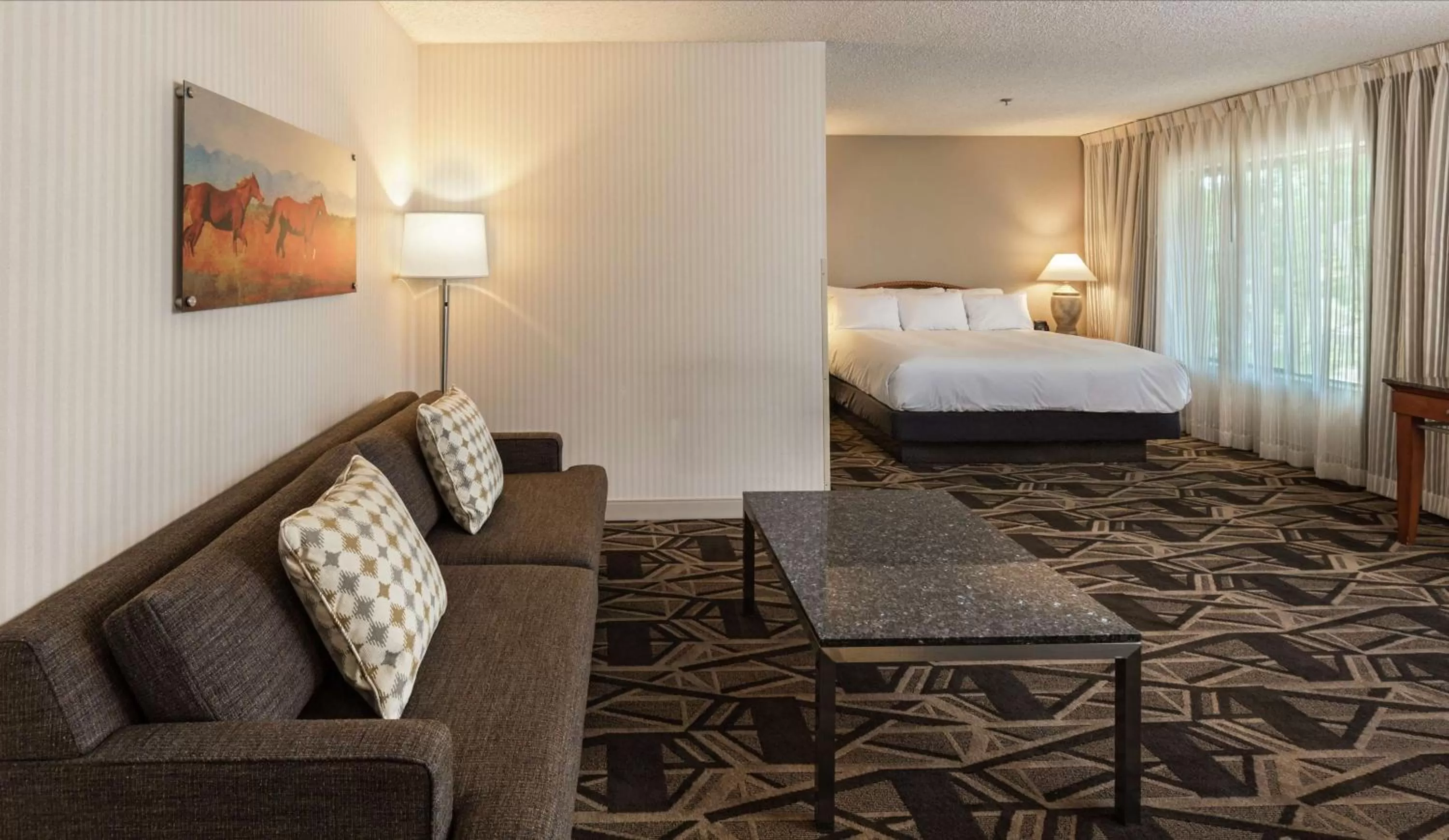 Living room, Bed in DoubleTree by Hilton Durango