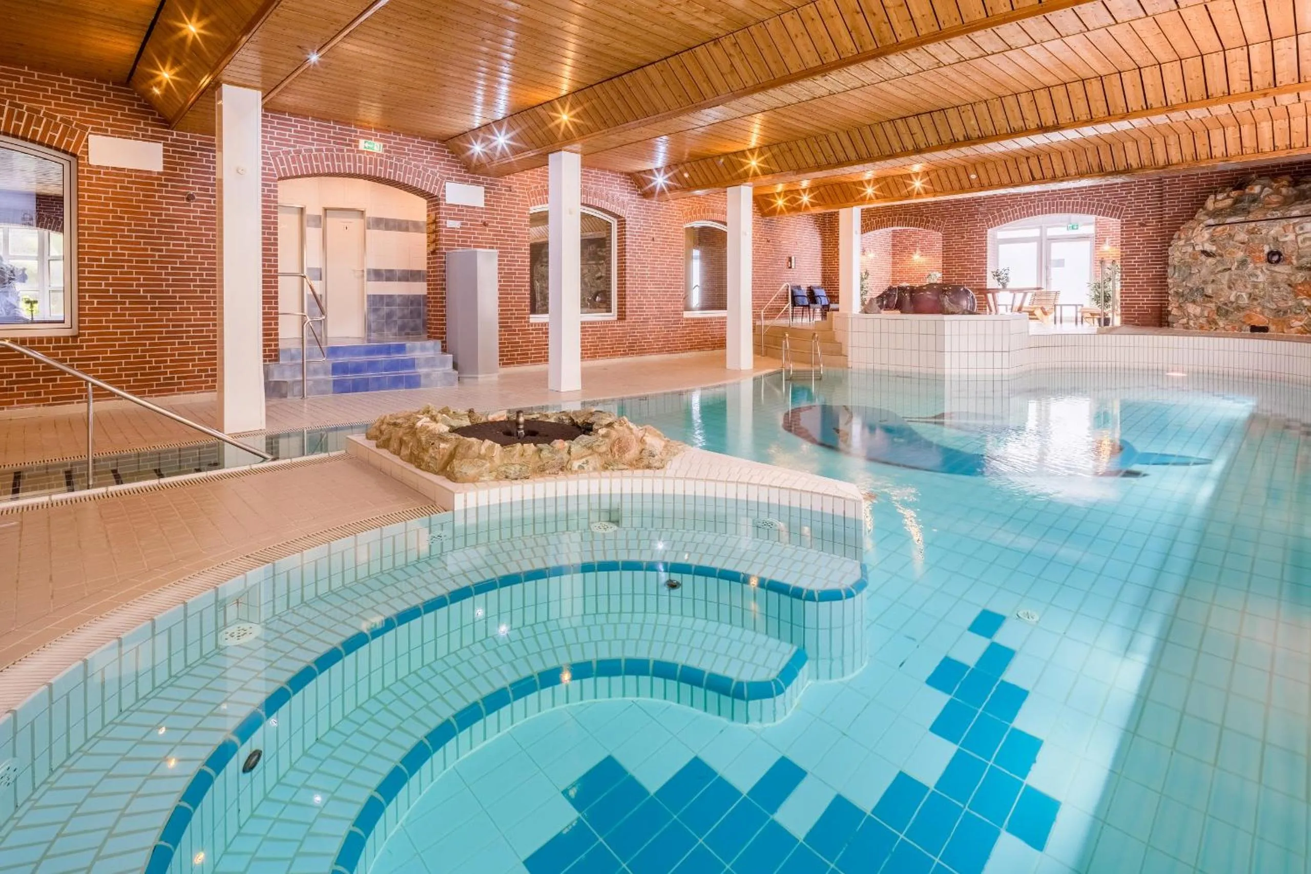 Swimming pool in Nordsee Hotel Borkum