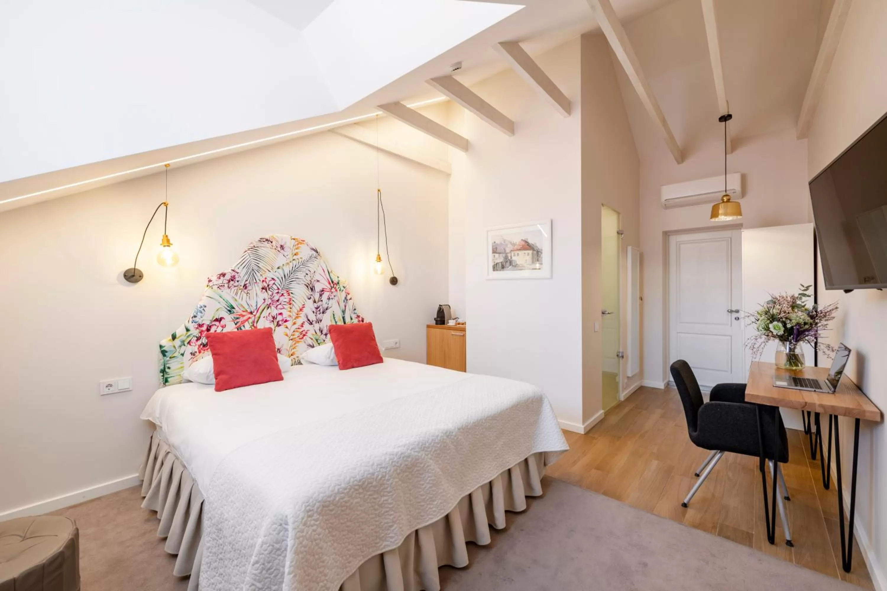 Photo of the whole room, Bed in Vilnius Apartments