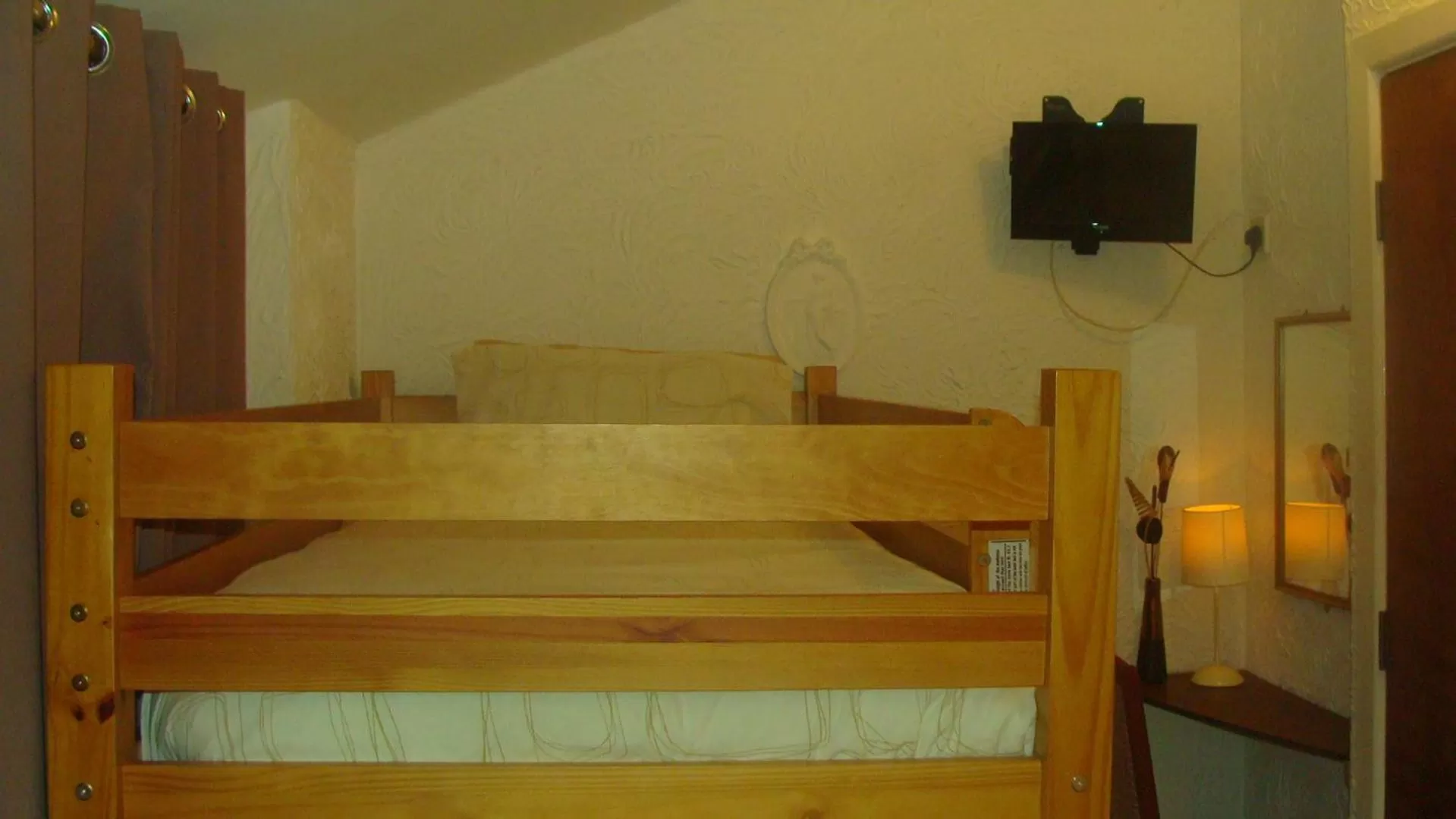 Night, Bed in Wilsons Hotel - Blackpool Tower View