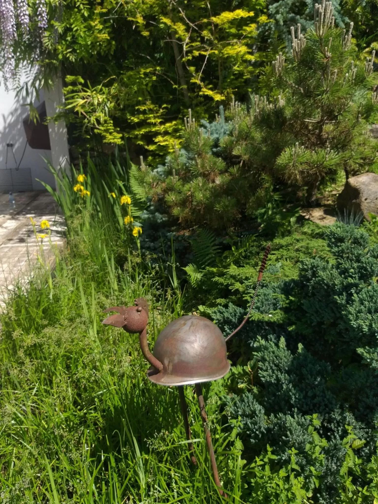 Garden in B&B Le Perchoir