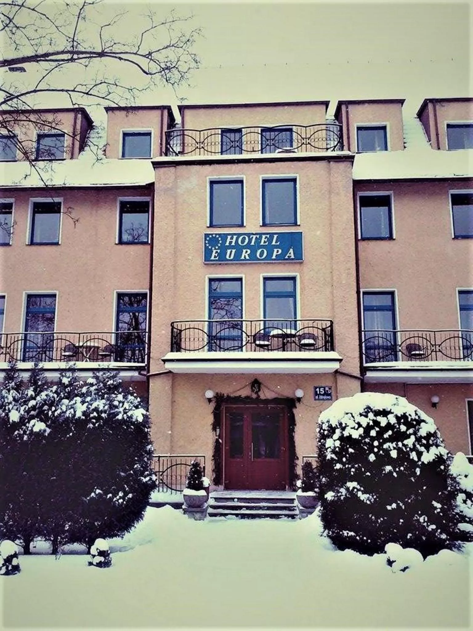 Facade/entrance in Hotel Europa
