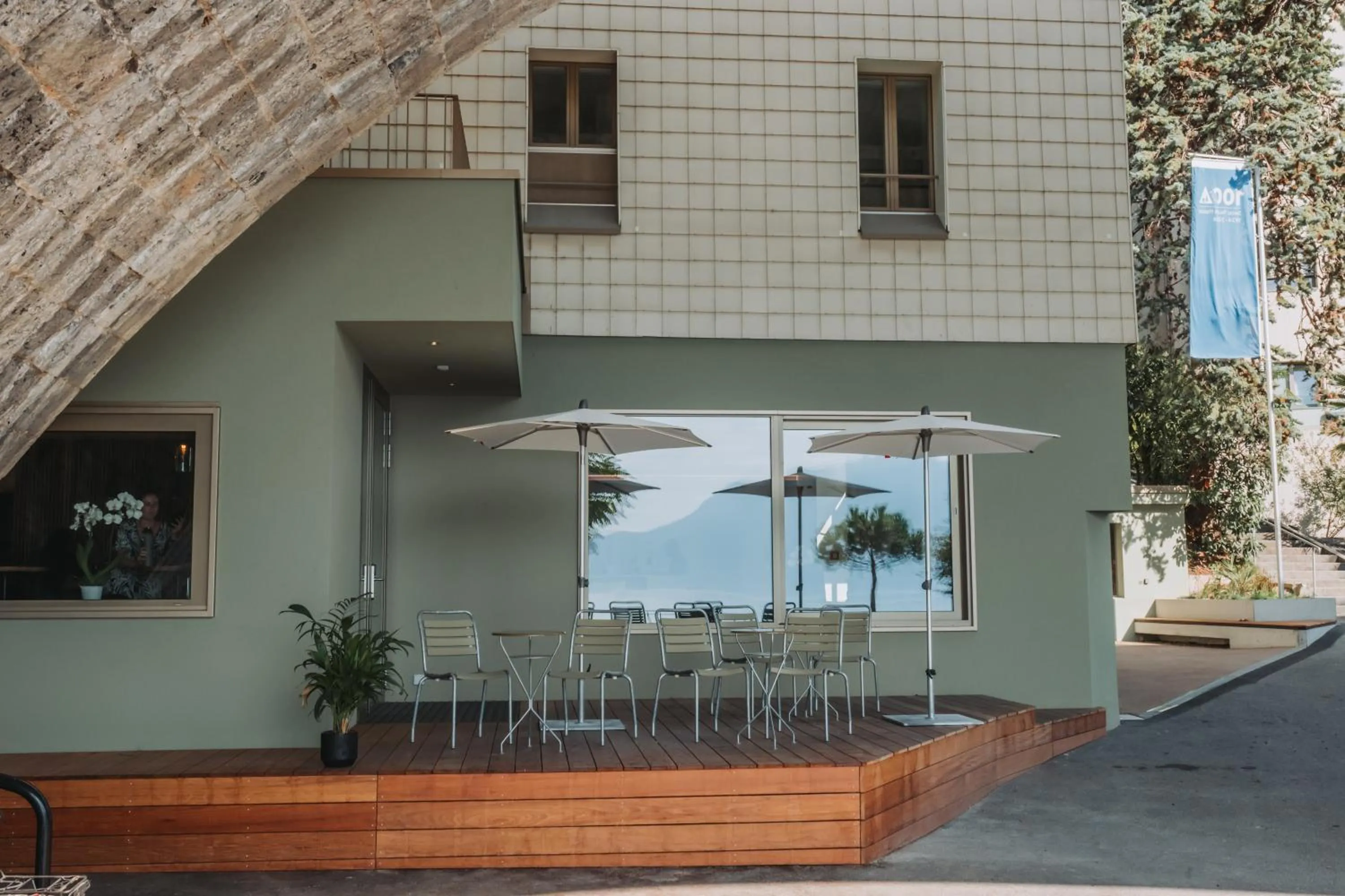 Property building in Montreux Youth Hostel