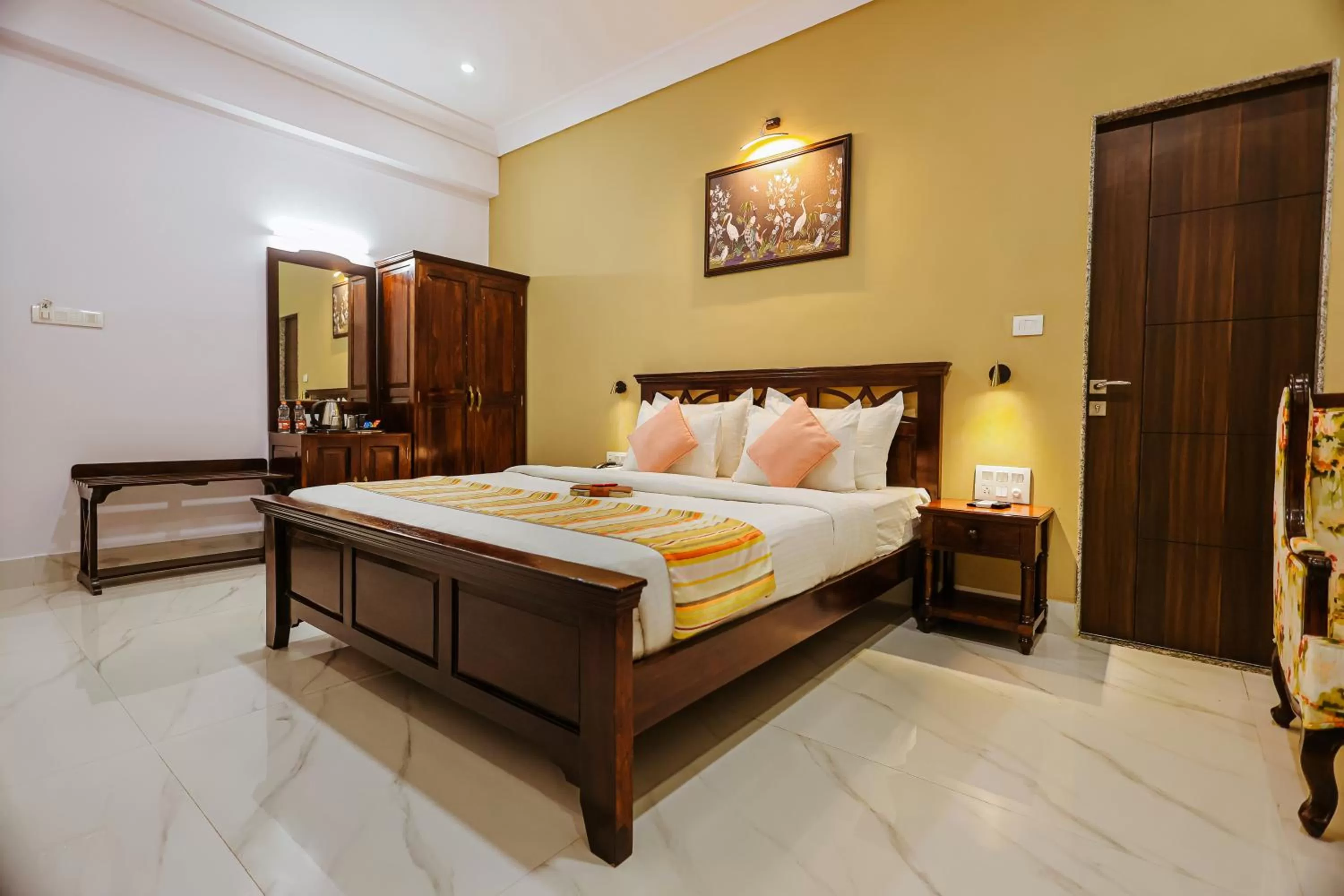 Bedroom in Revaas Lake View Boutique Stay