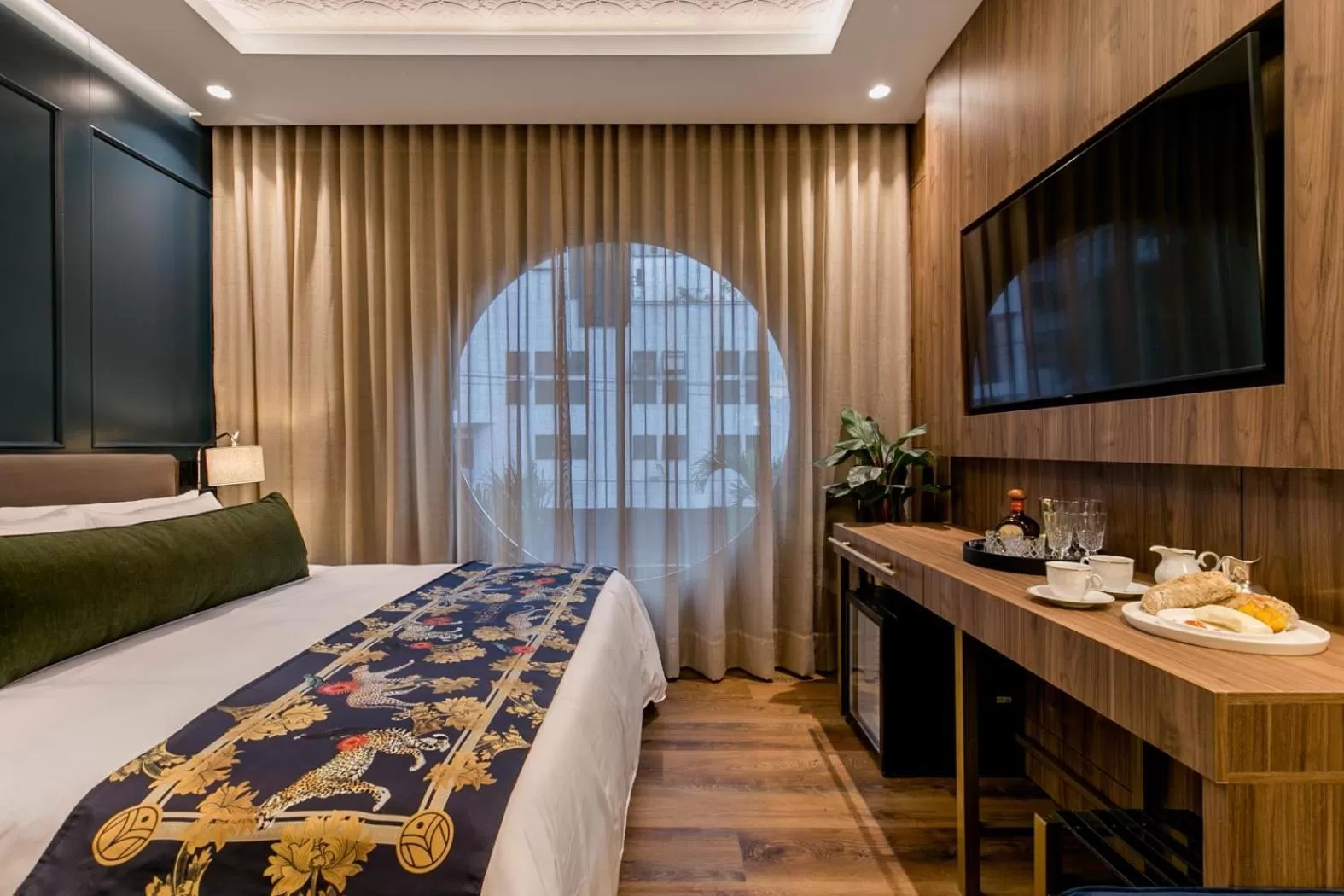 TV and multimedia, Bed in Hotel Marquee Medellín