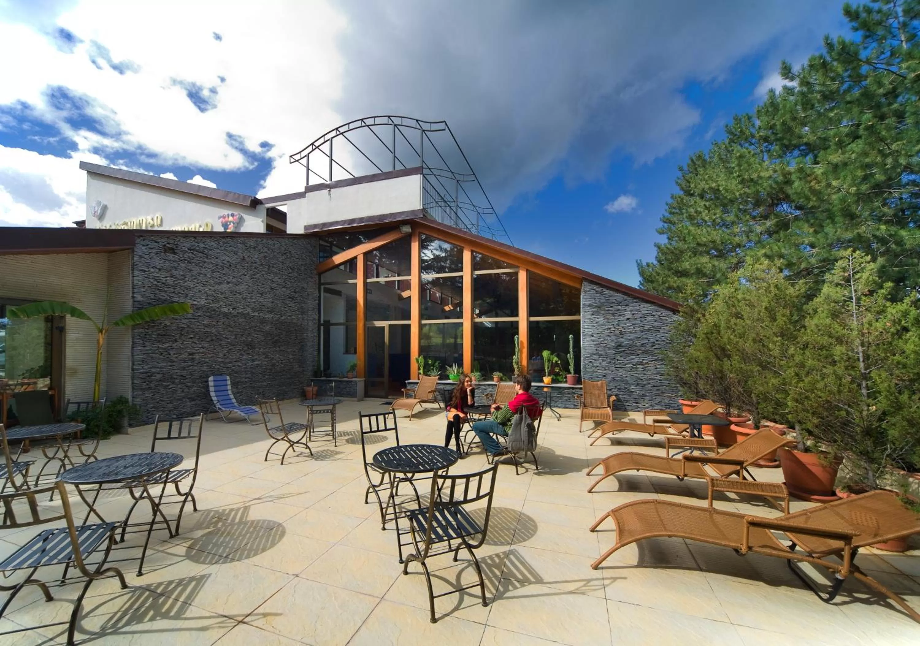 Balcony/Terrace in Kopala Tskneti Hotel