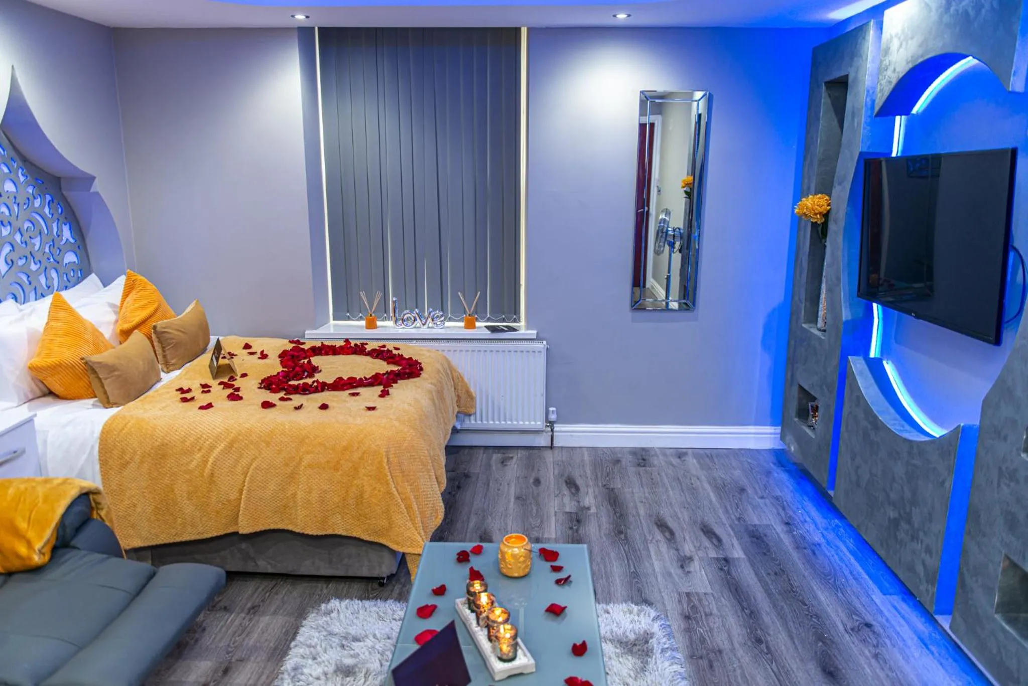 Bed in Meridian Serviced Apartments