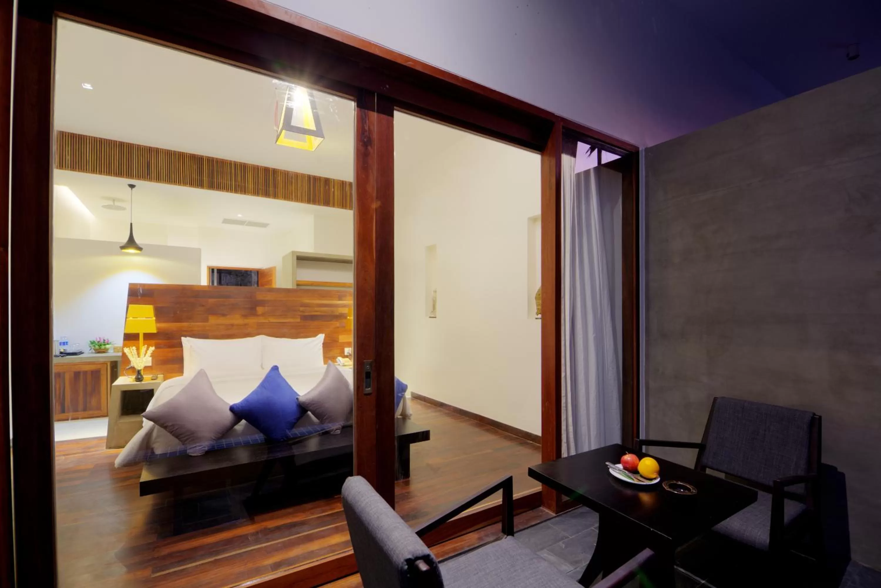 Balcony/Terrace, Bed in Apsara Residence Hotel