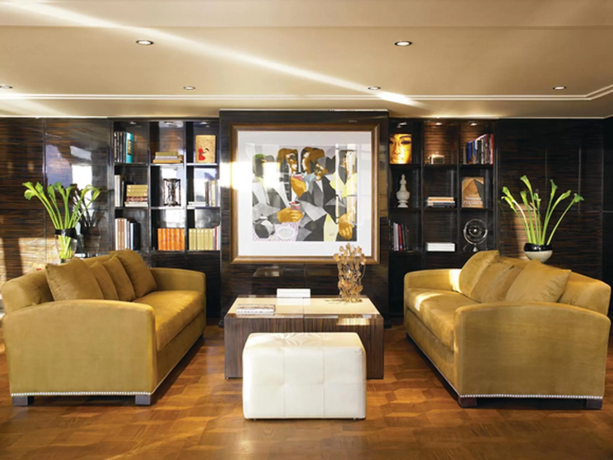 Lobby or reception in Fairmont Nile City