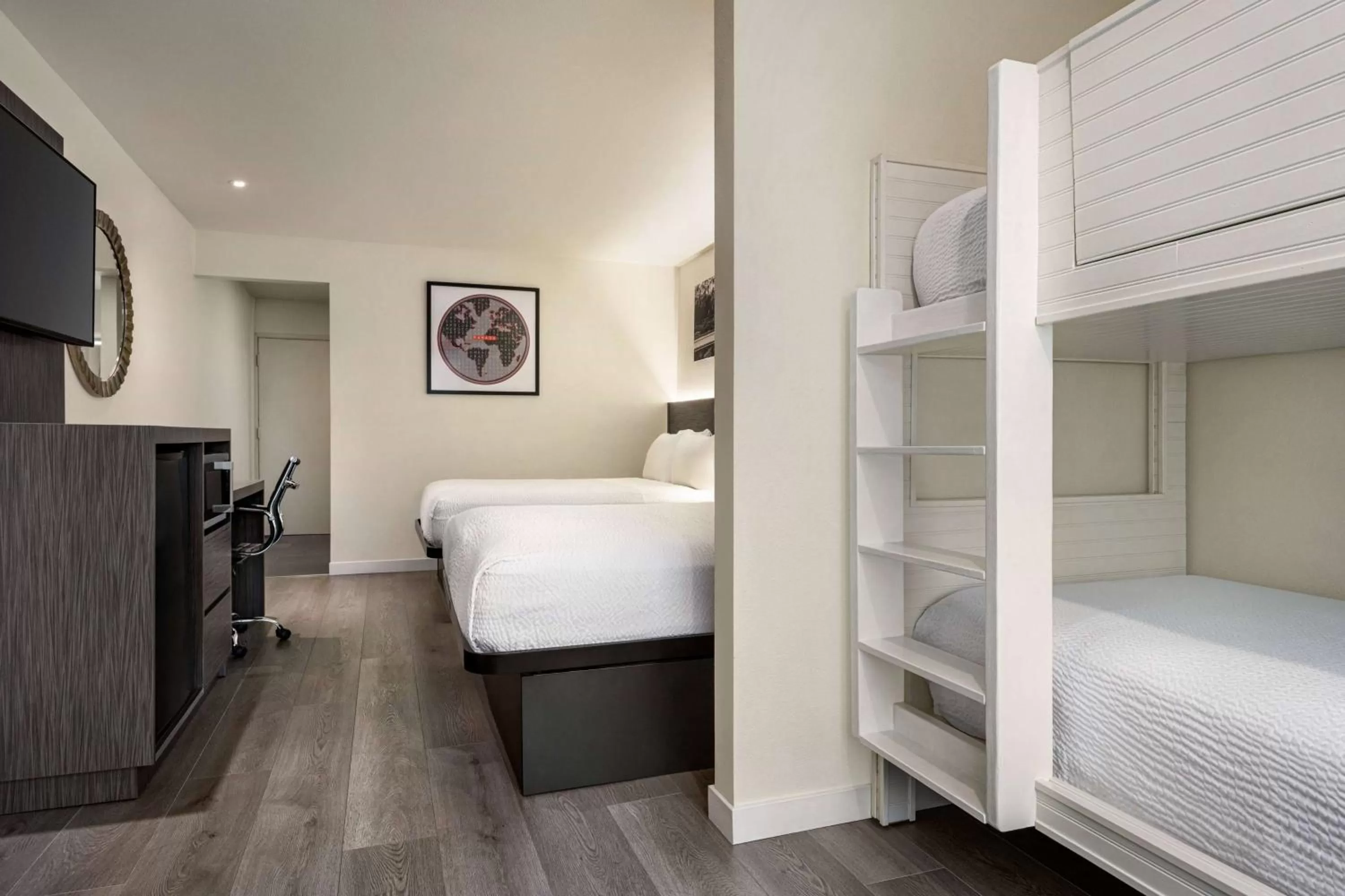 Photo of the whole room, Bed in Ramada by Wyndham Anaheim Convention Center