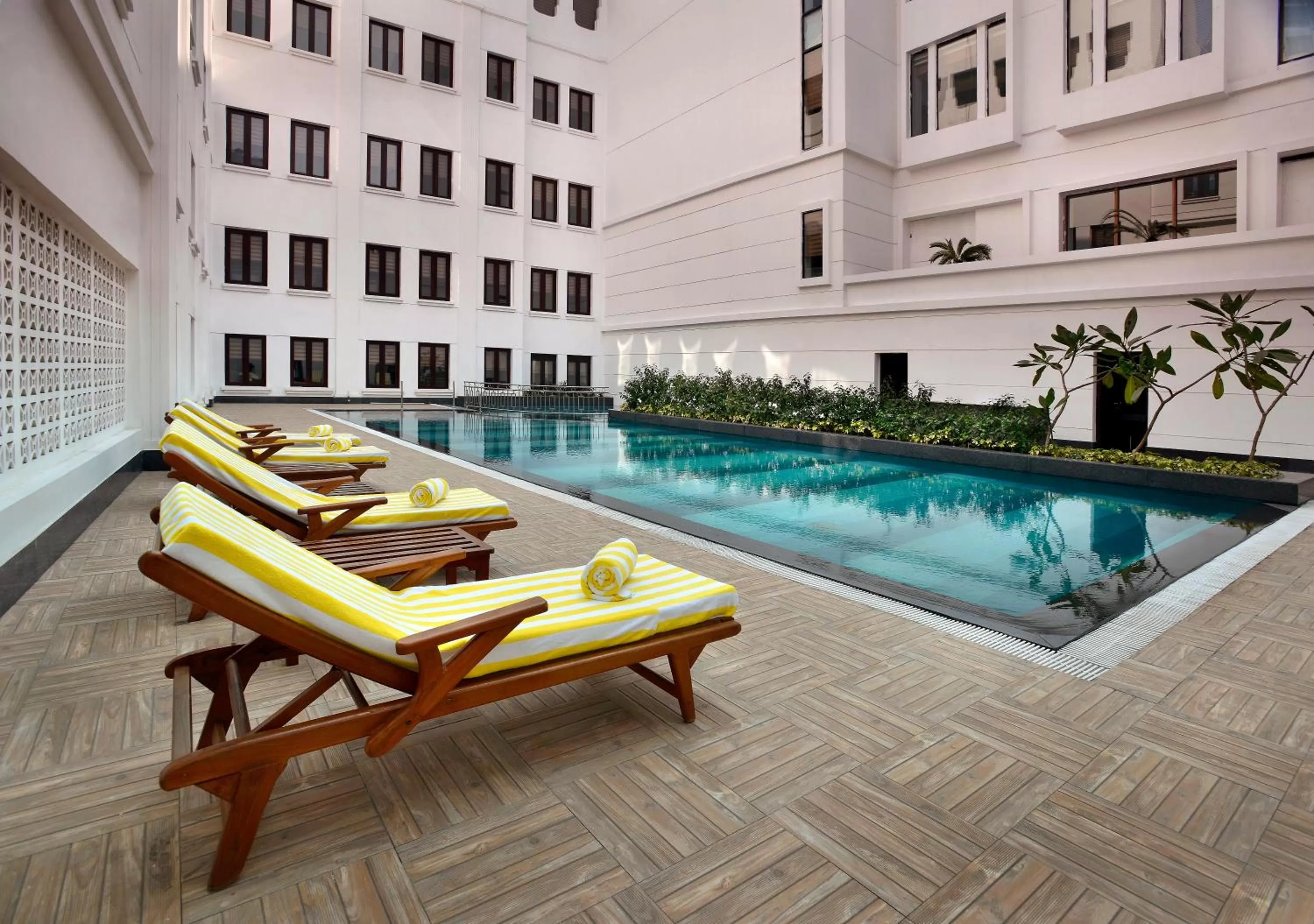 Swimming pool in The Lalit Great Eastern Kolkata